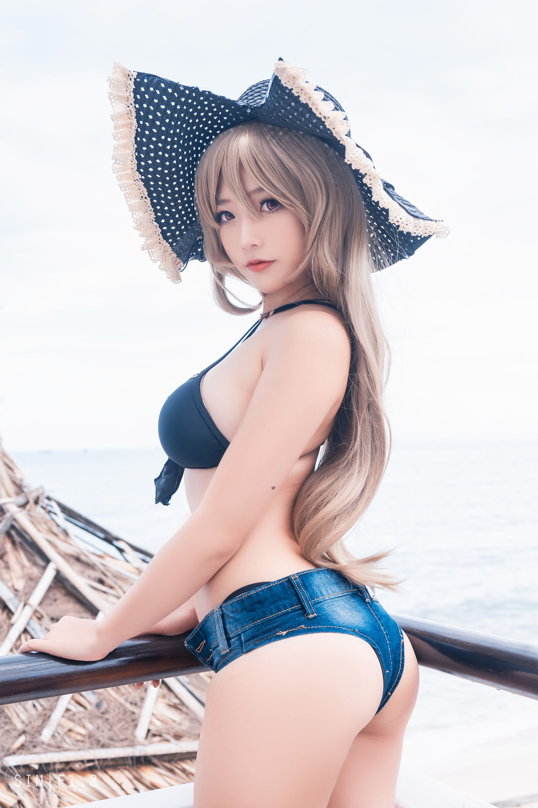 Messie Huang – Jean Bart swimsuit [20P] 插图8