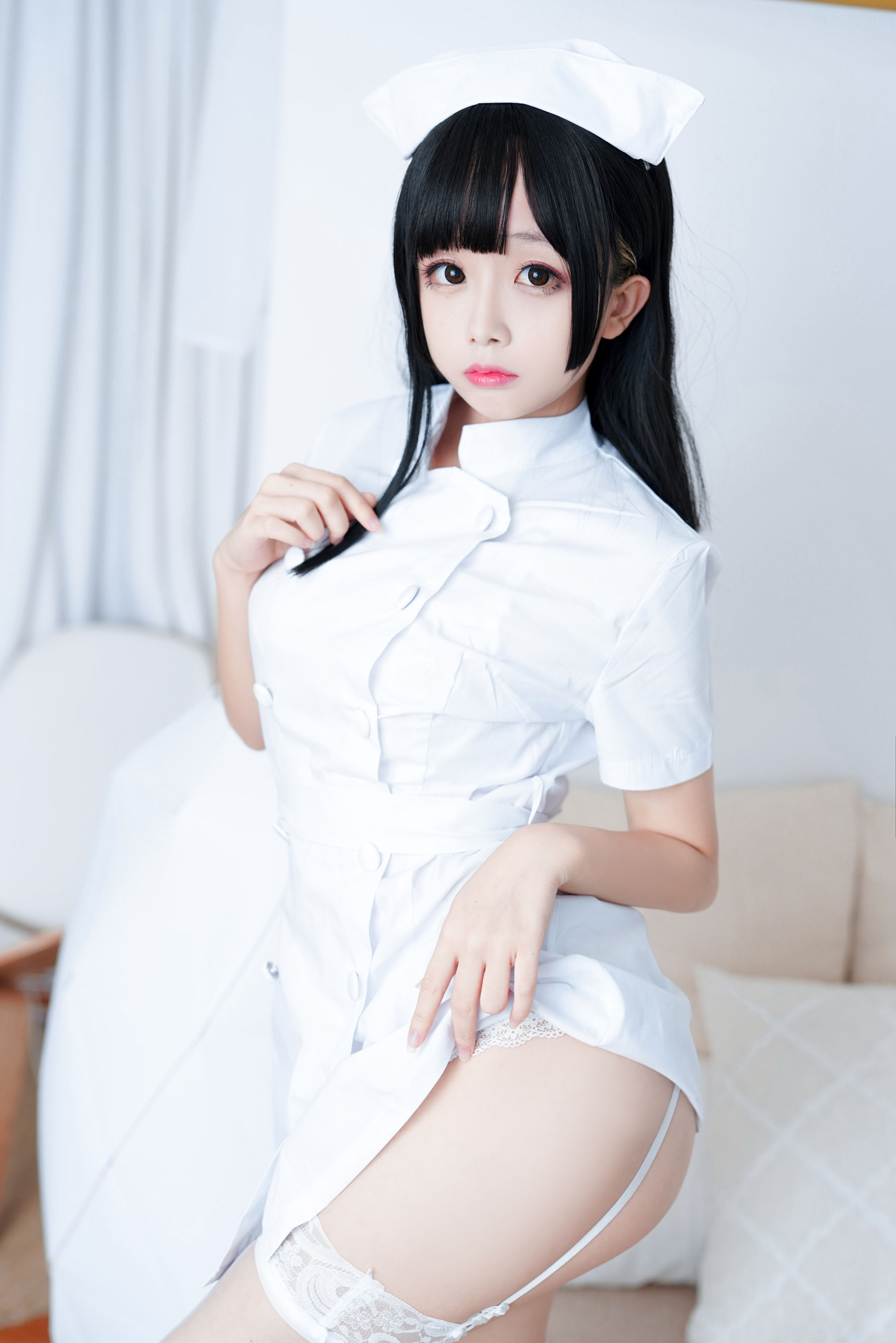 Cosplay日奈娇 – 纯白护士 [87P] 2023-04-14 23:04:00 - 妍画集-妍画集