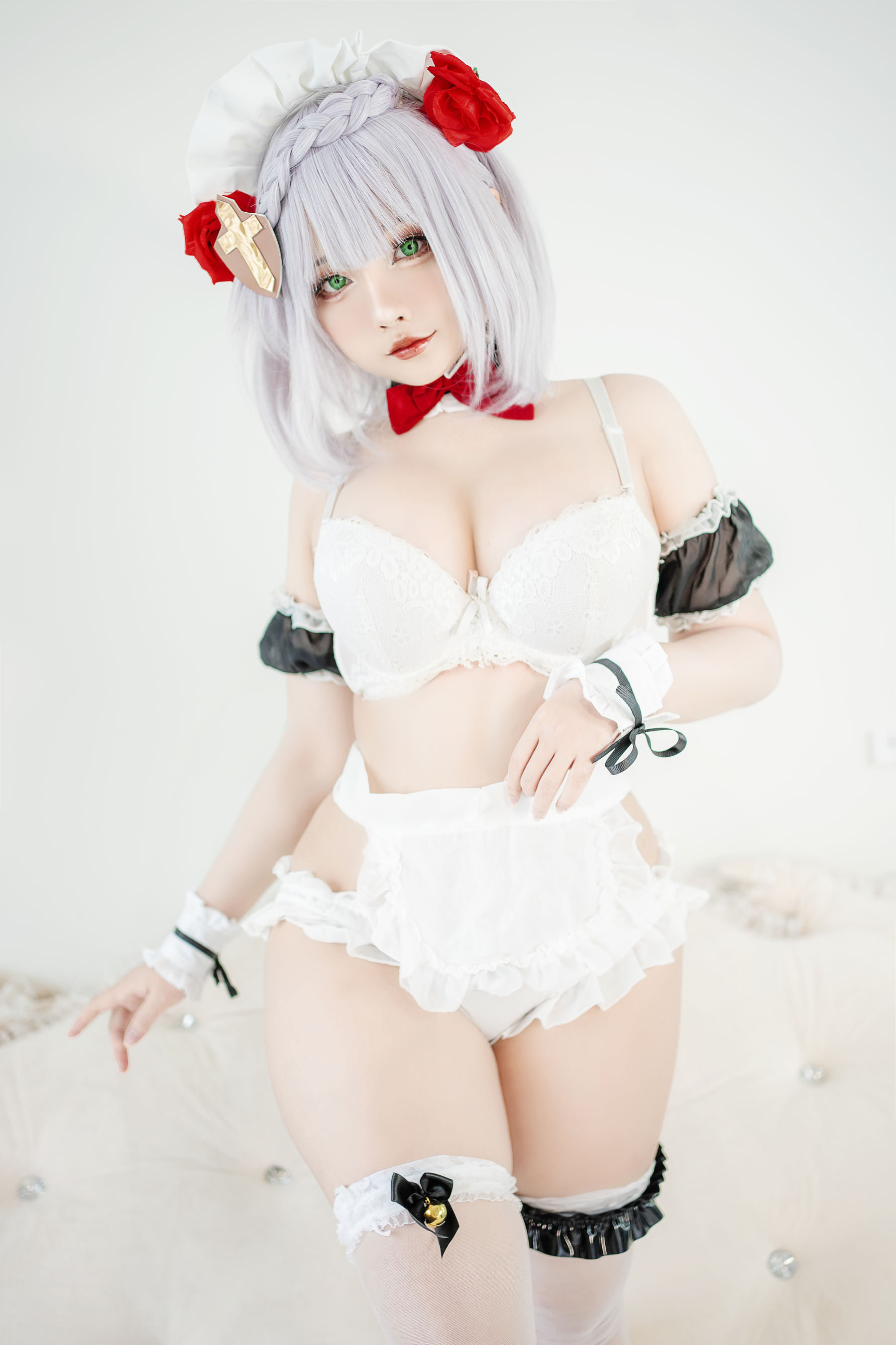 Sayo Momo – Genshin Impact Noelle Maid [10P] 插图6