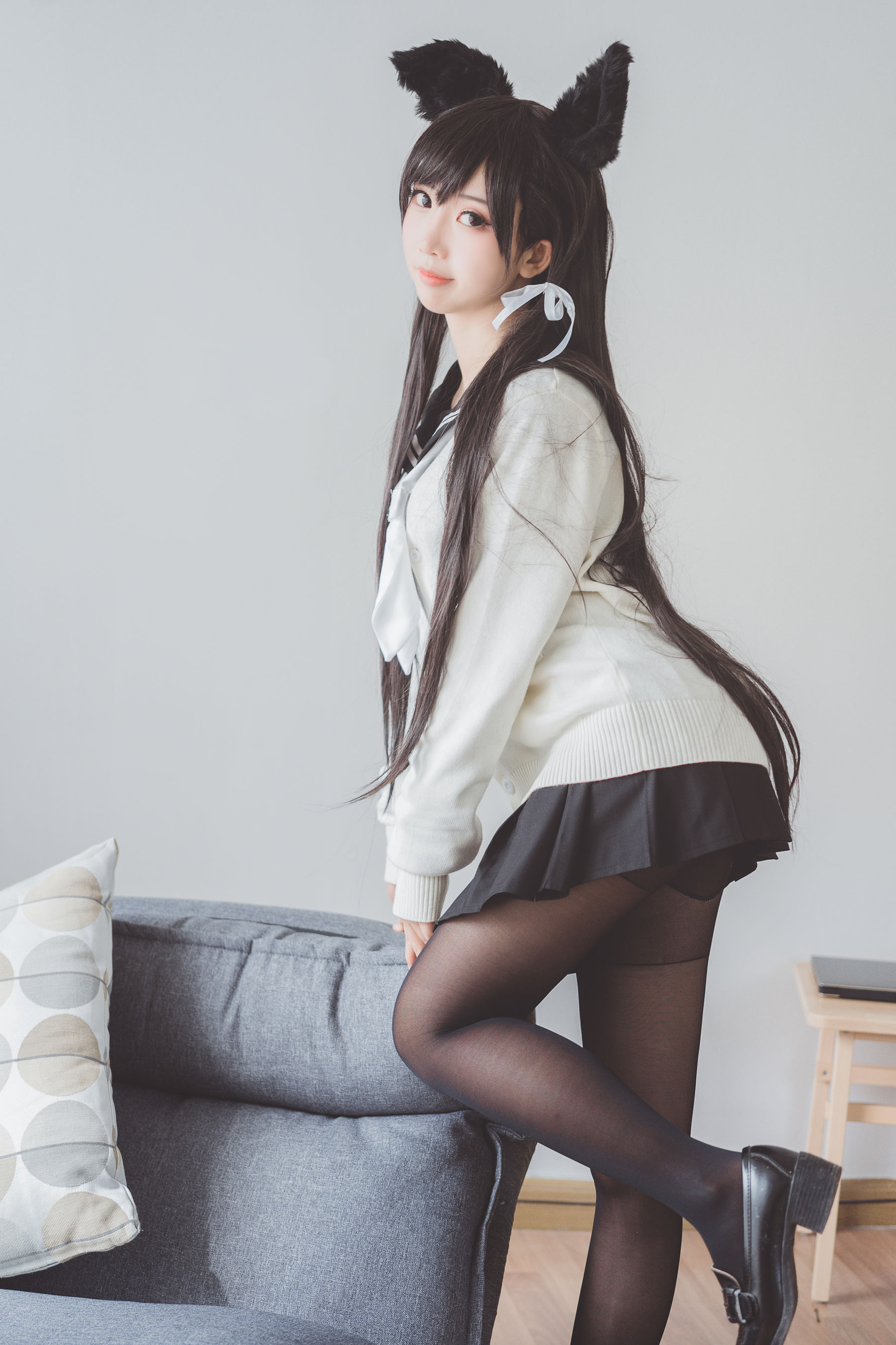 [Cosplay写真] 可爱人气Coser面饼仙儿 – 制服爱宕 [16P] 插图9