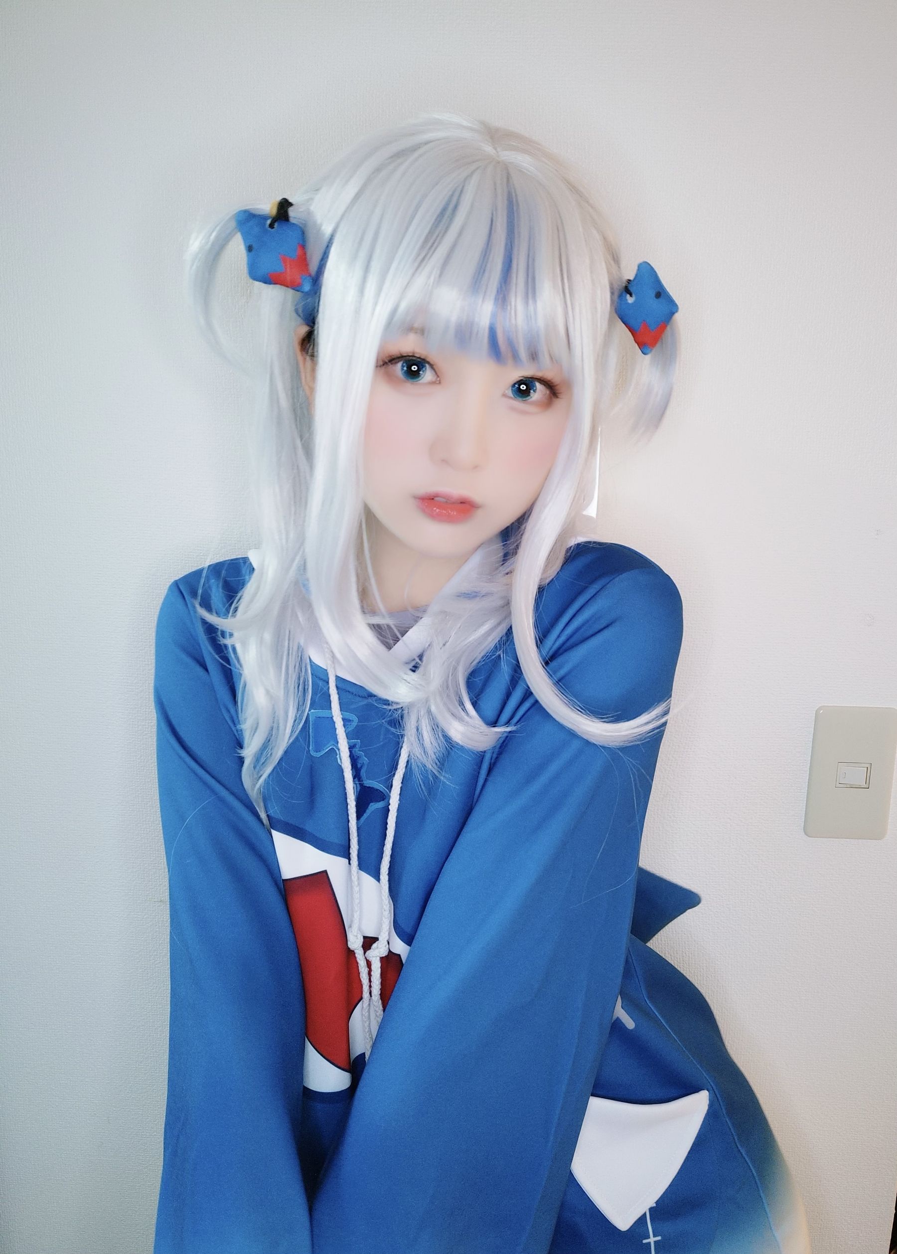 Yuki亭 – Gawer gura cosplay [14P] 插图3