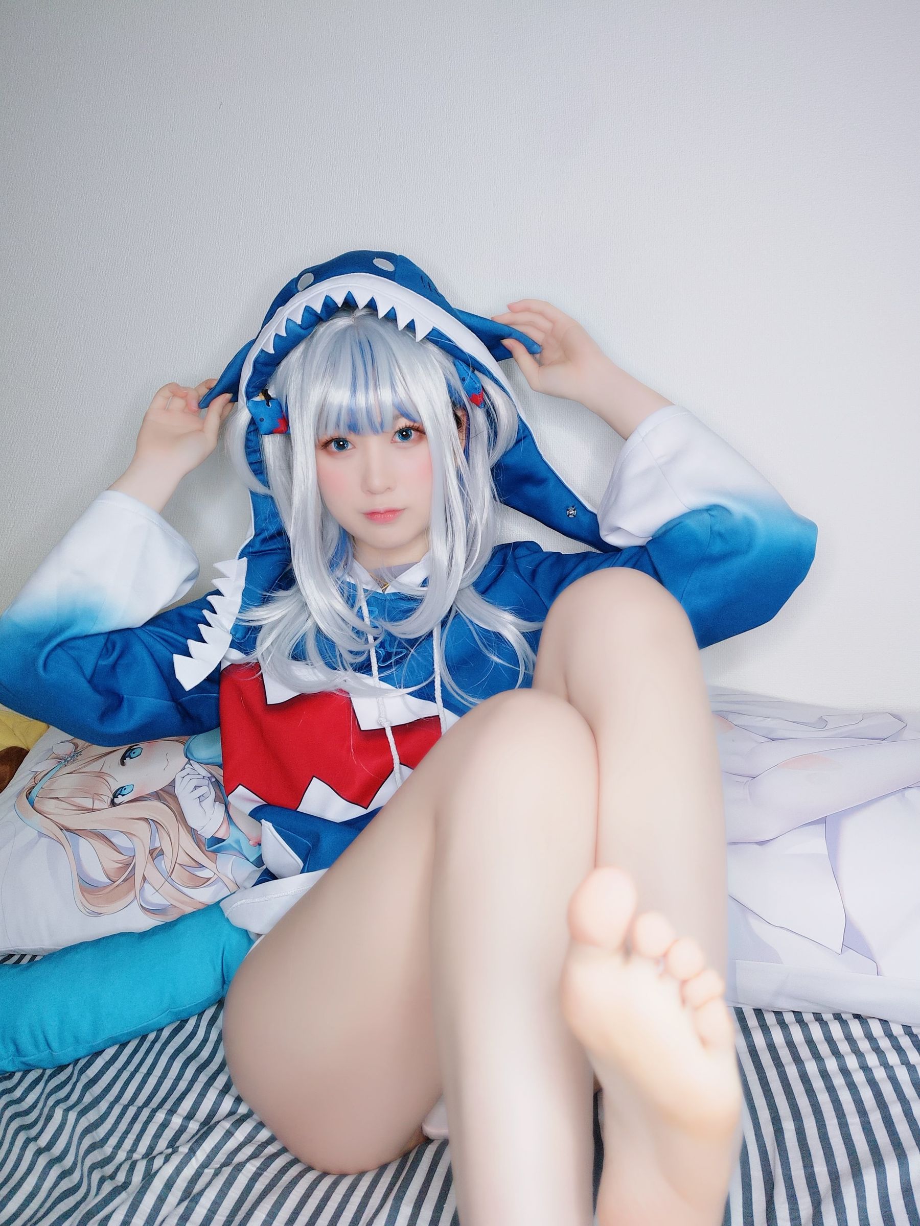 Yuki亭 – Gawer gura cosplay [14P] 插图5