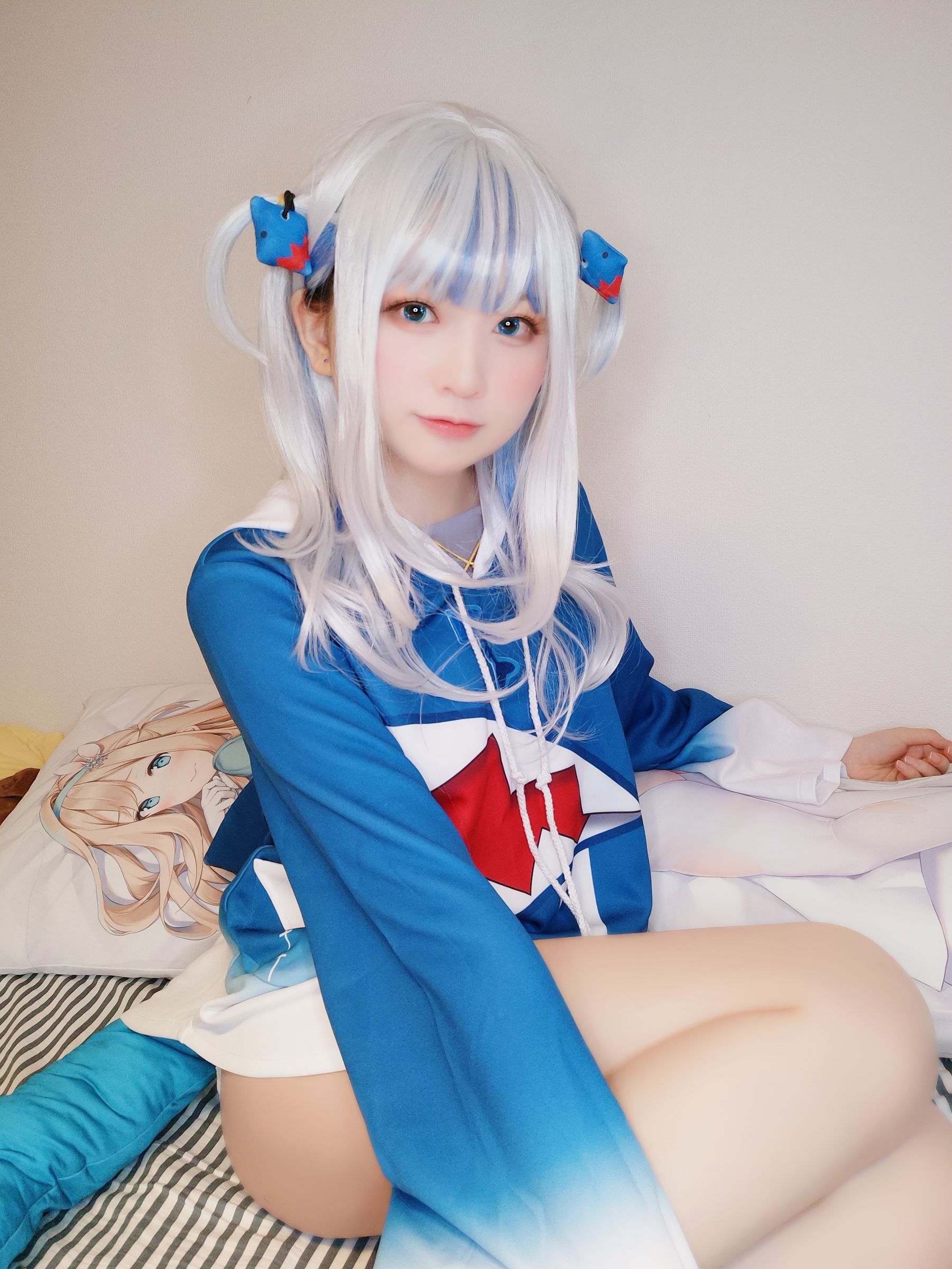 Yuki亭 – Gawer gura cosplay [14P] 插图7