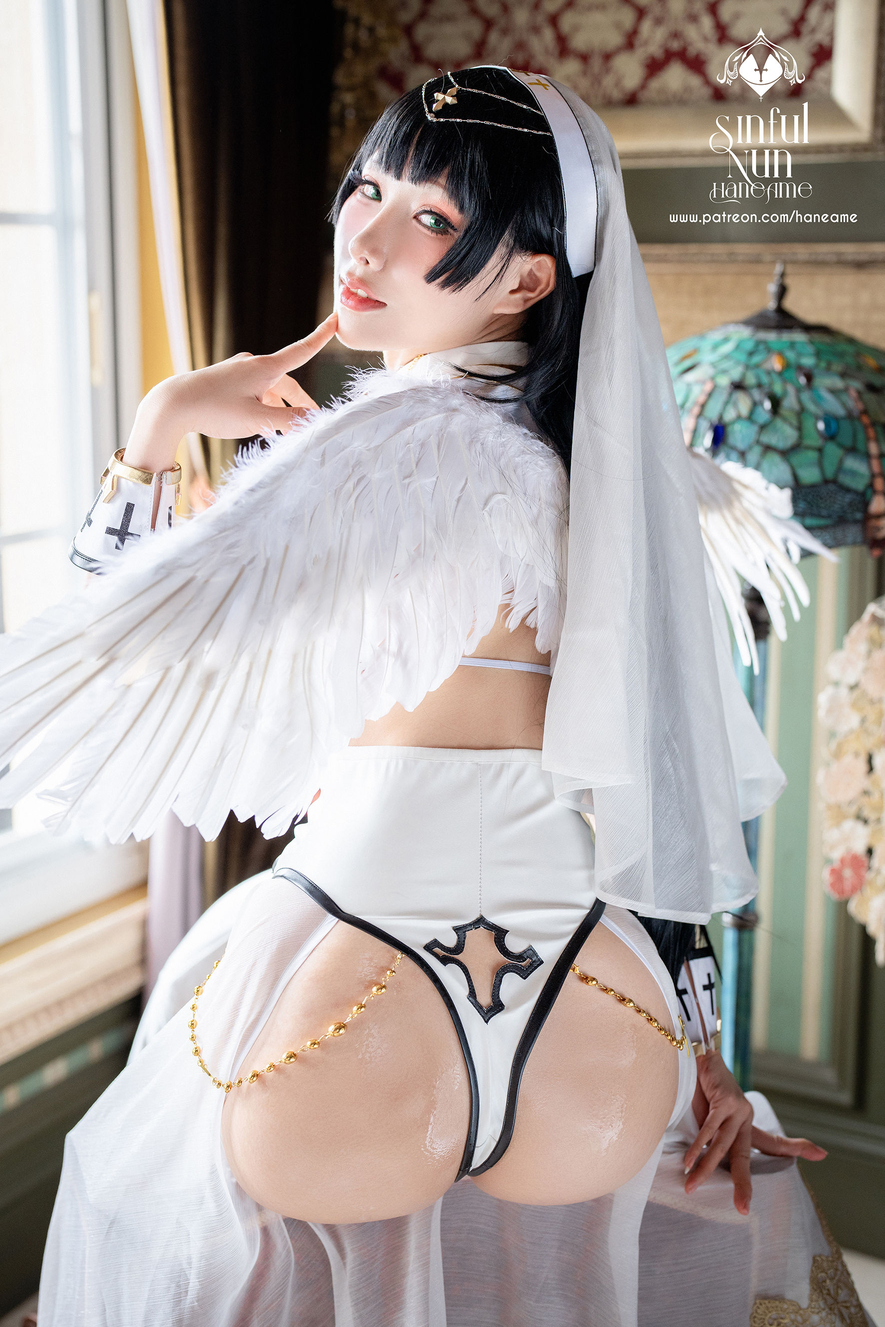 Hane Ame 雨波写真 – 罪恶修女 Angel [35P] 插图5