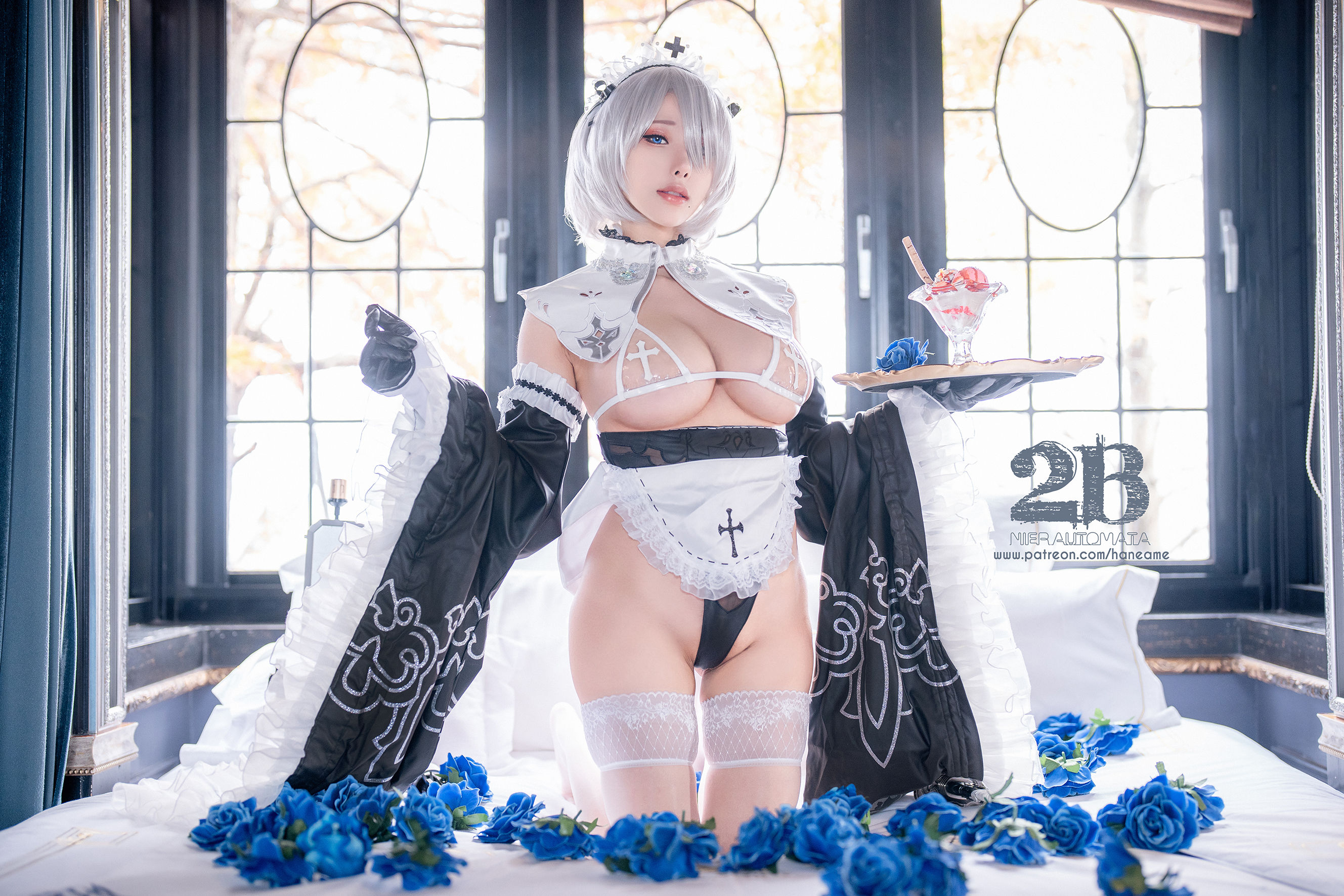 Hane Ame 雨波写真 – Nier 2B Maid [36P] 2023-05-17 19:47:17 - 妍画集-妍画集