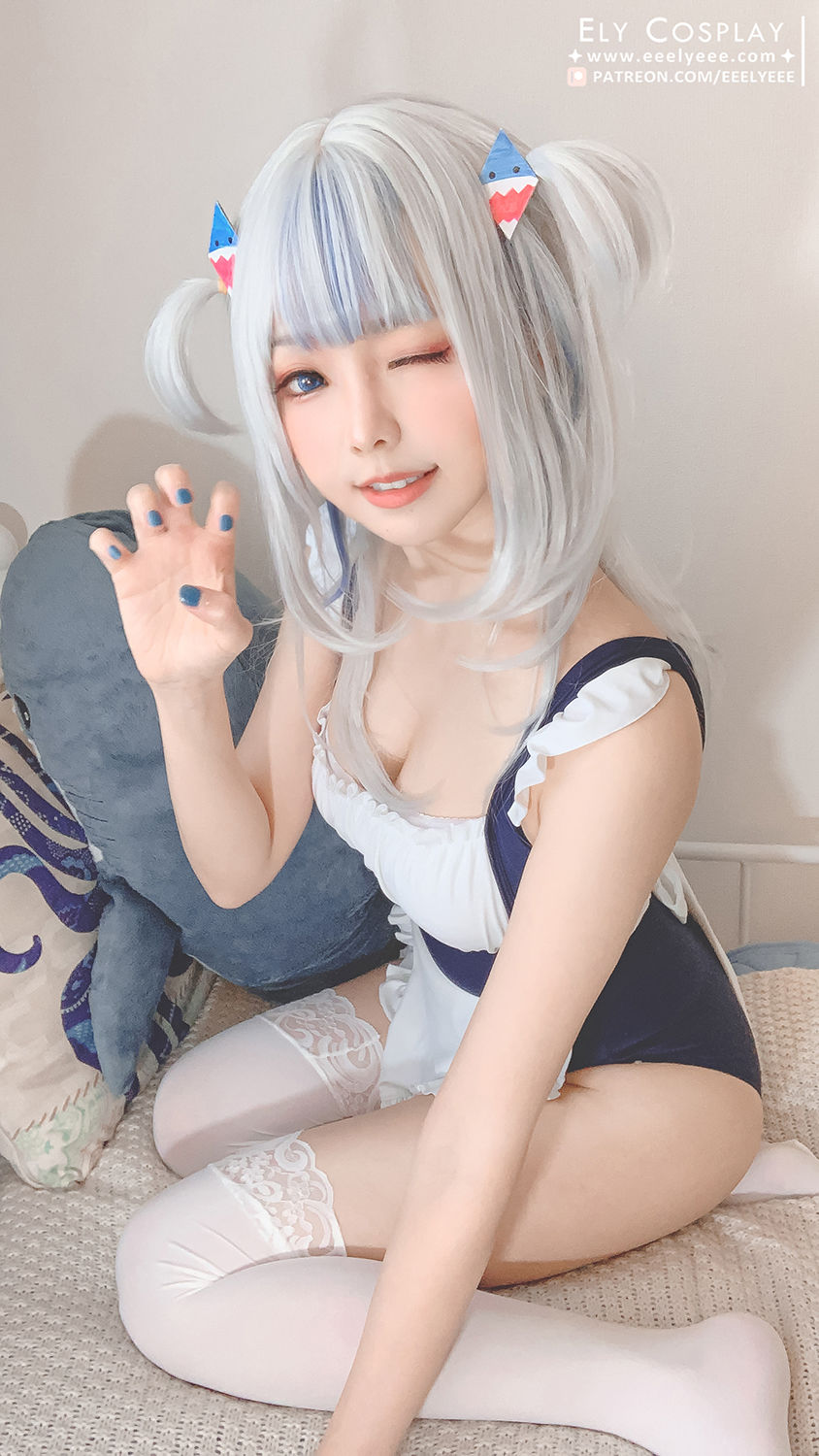 Ely_eee(ElyEE子) – Gura Swimsuit [19P] 插图10