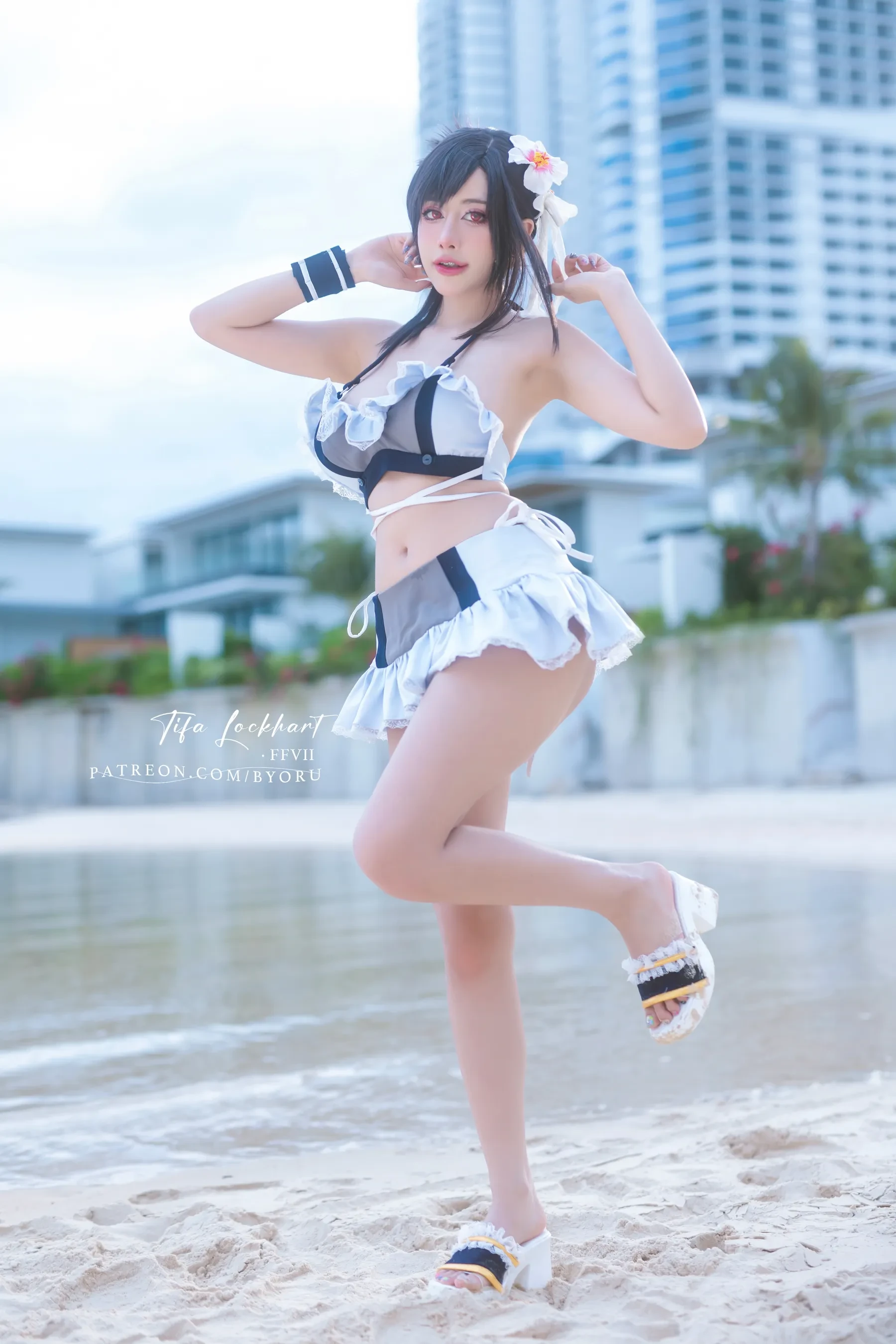 Byoru – Tifa FF7r bikini [60P] 插图7