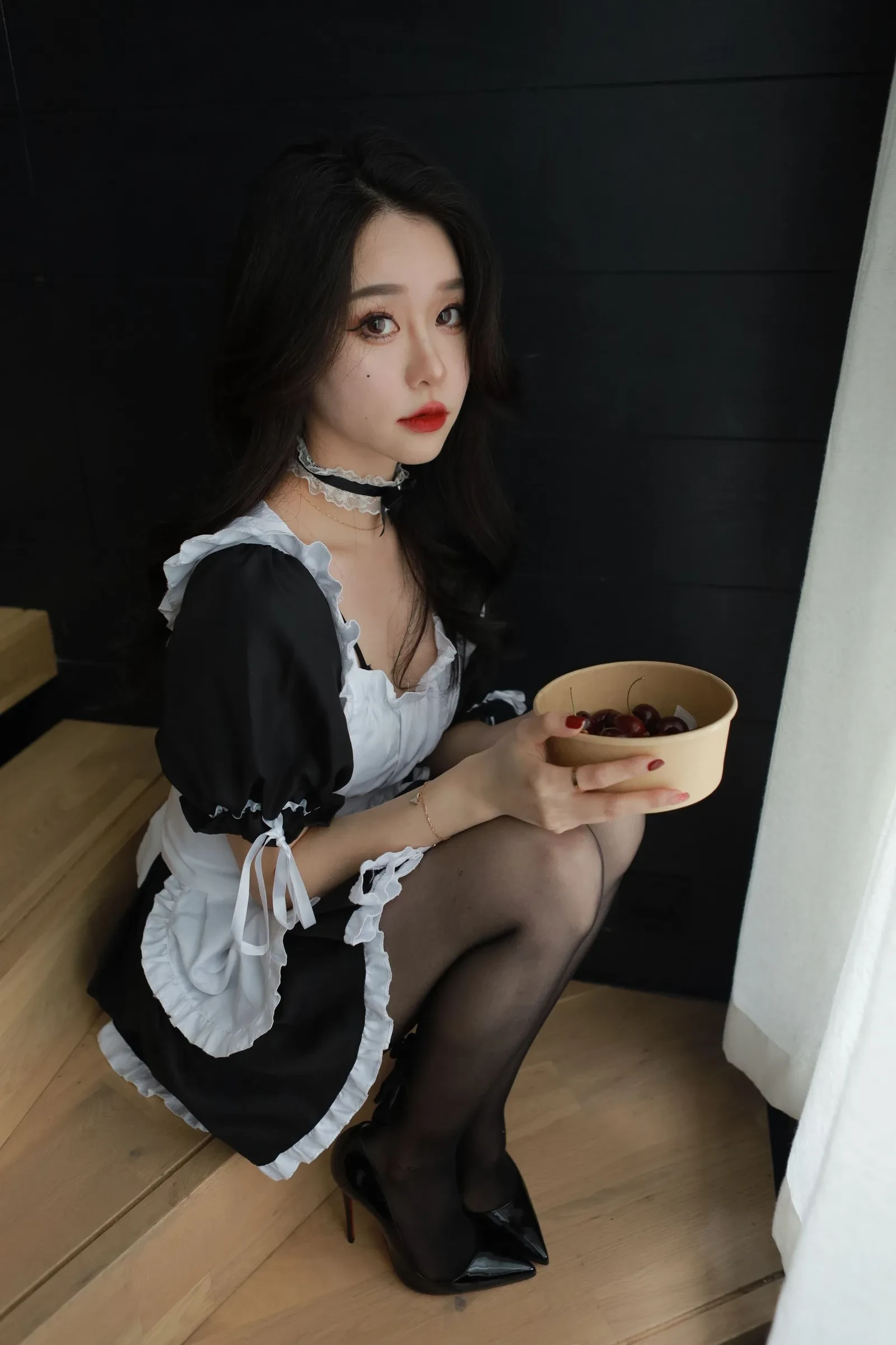 Sia不吃鱼 – 俏皮大奶女仆系列 [98P] 插图2