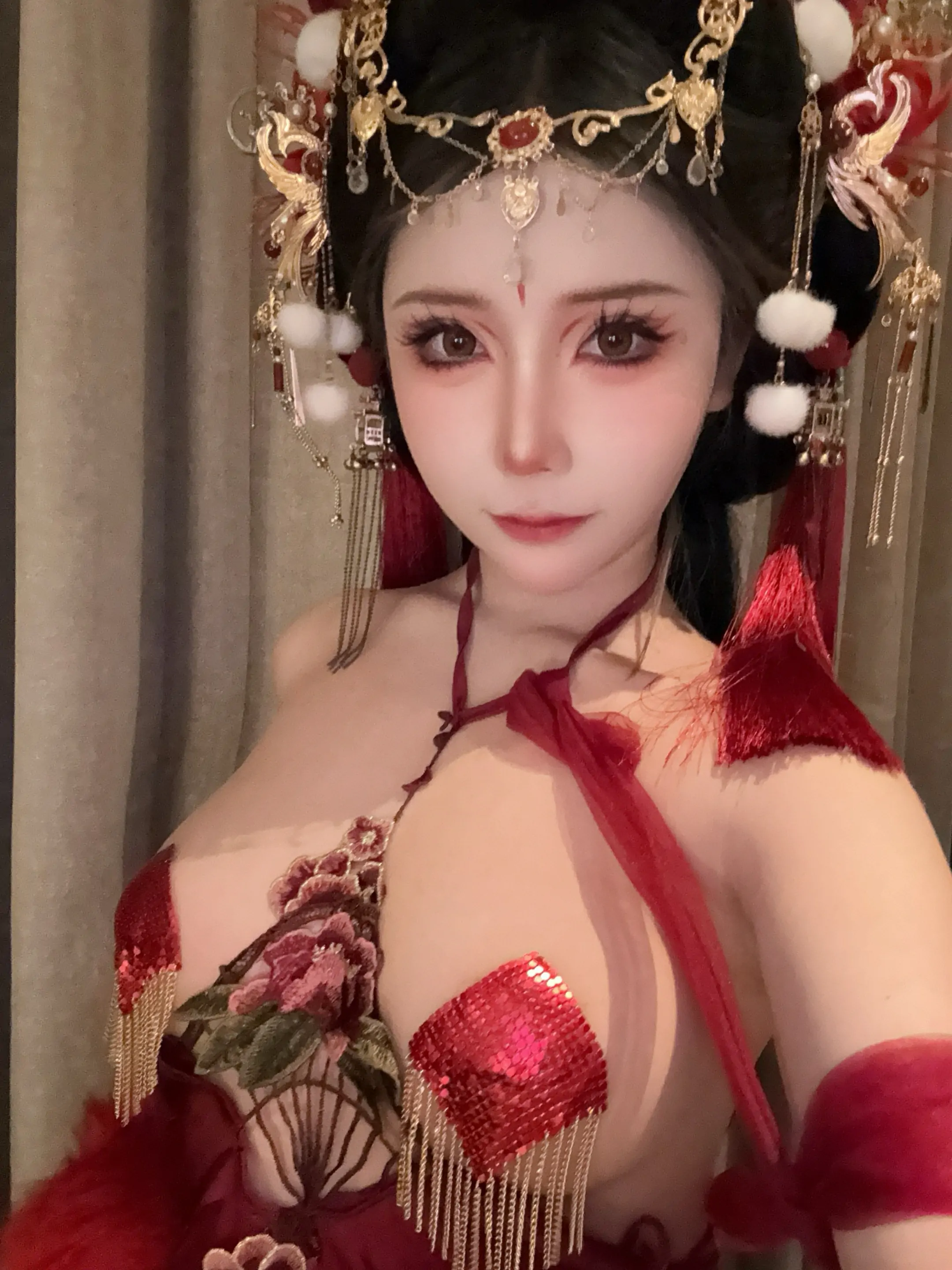 抱走莫子AA – 红色小尾巴 [120P] - 妍画集-妍画集