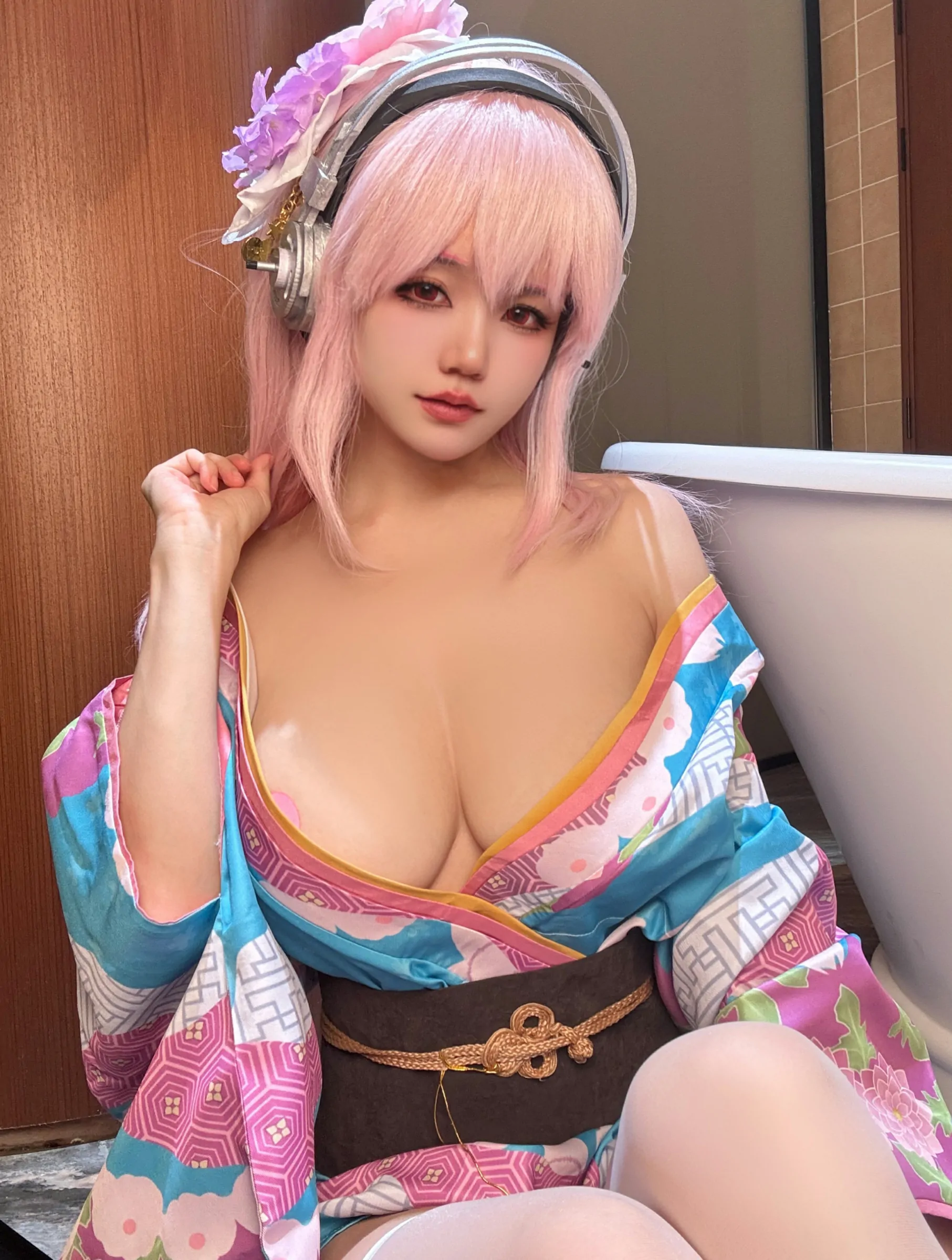 小仓千代w - 超级索尼子浴衣 [56P] - 妍画集-妍画集