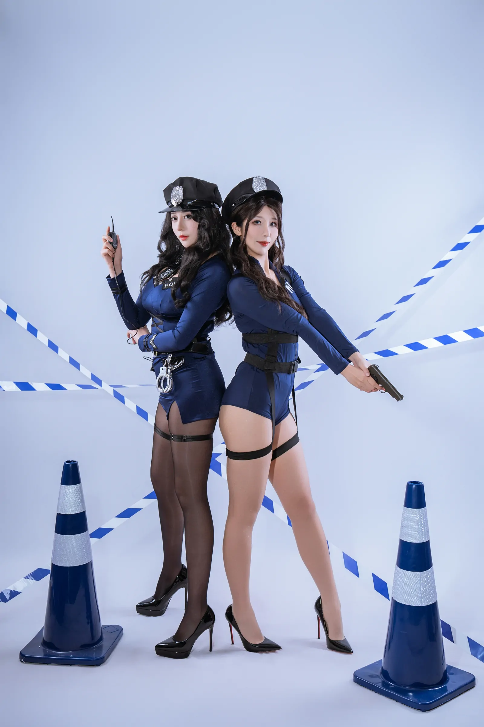 云溪溪 – 奶桃桃&奈汐酱nice 限制区 [73P] 插图2