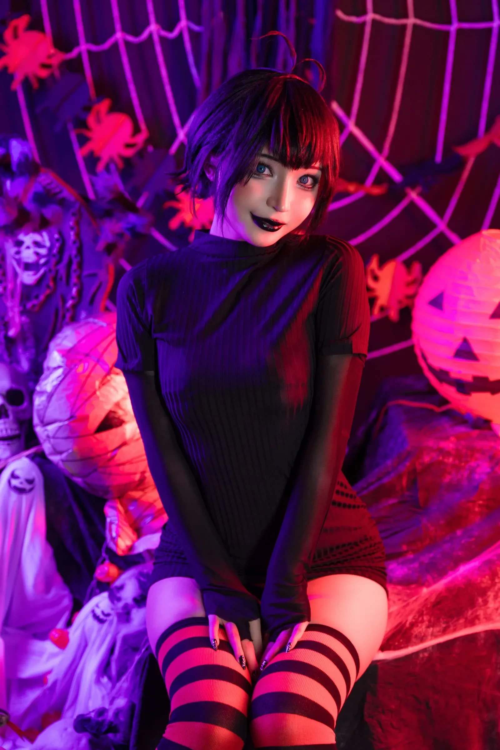 Umeko J - Mavis Halloween [34P] - 妍画集-妍画集