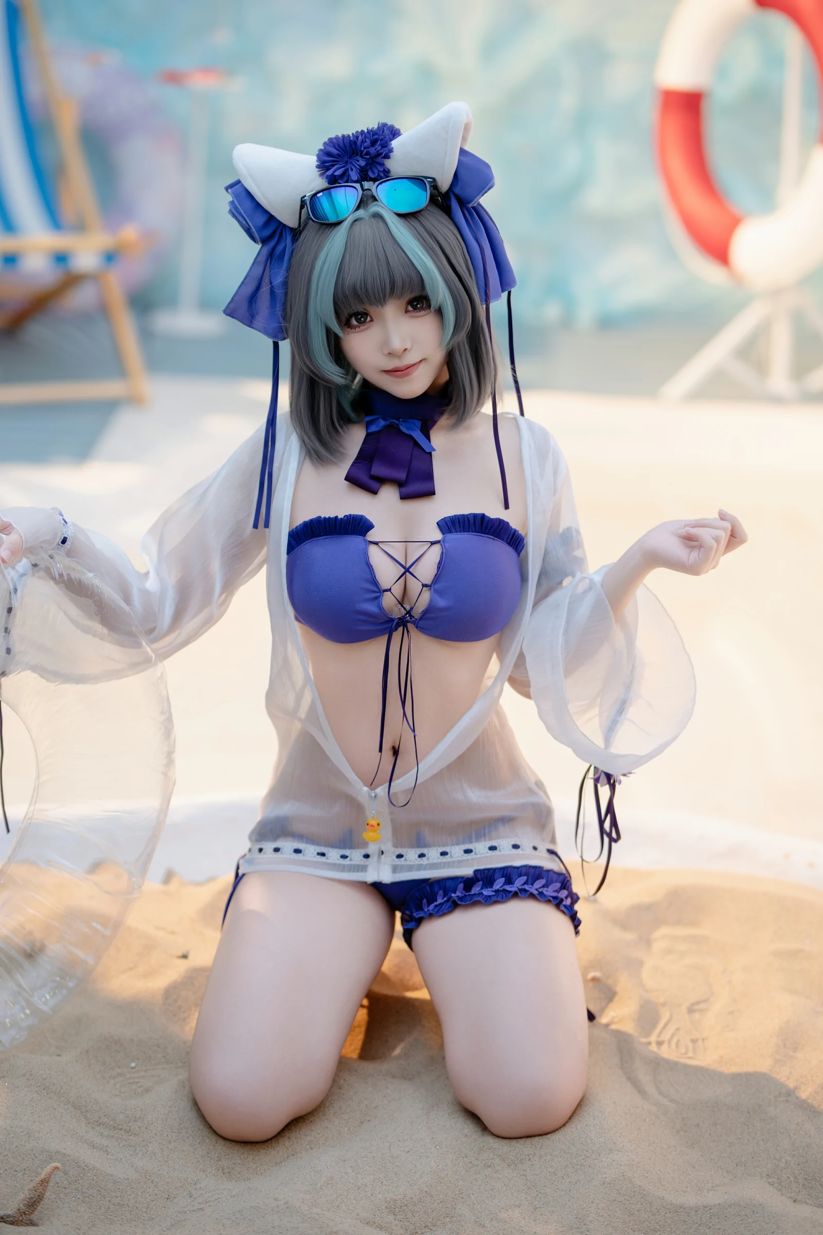 Bangni邦尼 - 泳装柴郡 [86P] 插图2