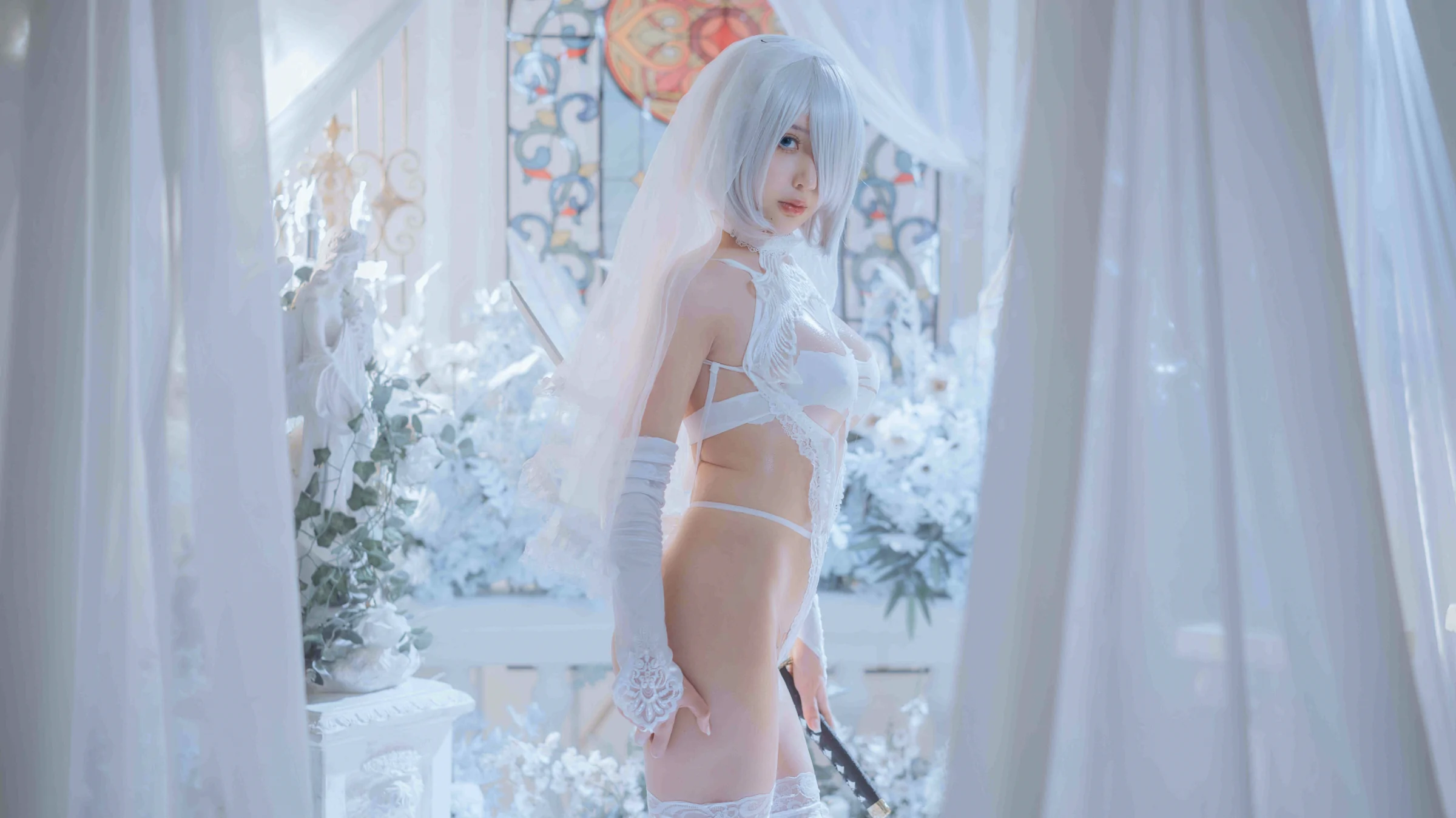 蜜蜜子Kimmie - 2B - 《尼尔：机械纪元》[49P] 插图3