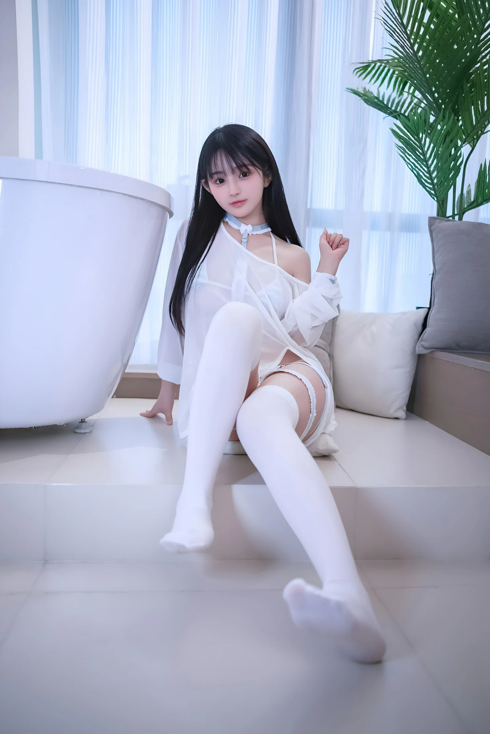 桜井宁宁 - 史莱姆 [121P] 插图2