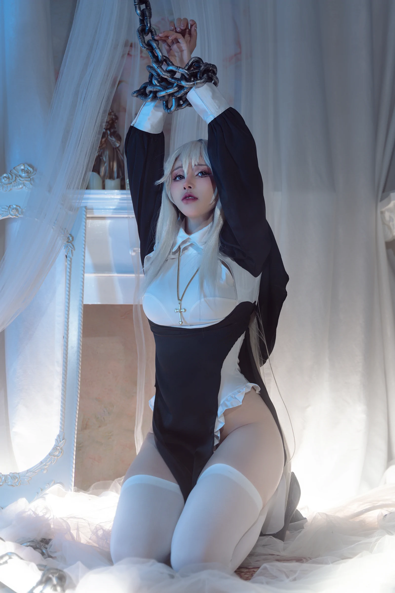 鹿八岁baby - 堕落修女 [61P] - 妍画集-妍画集