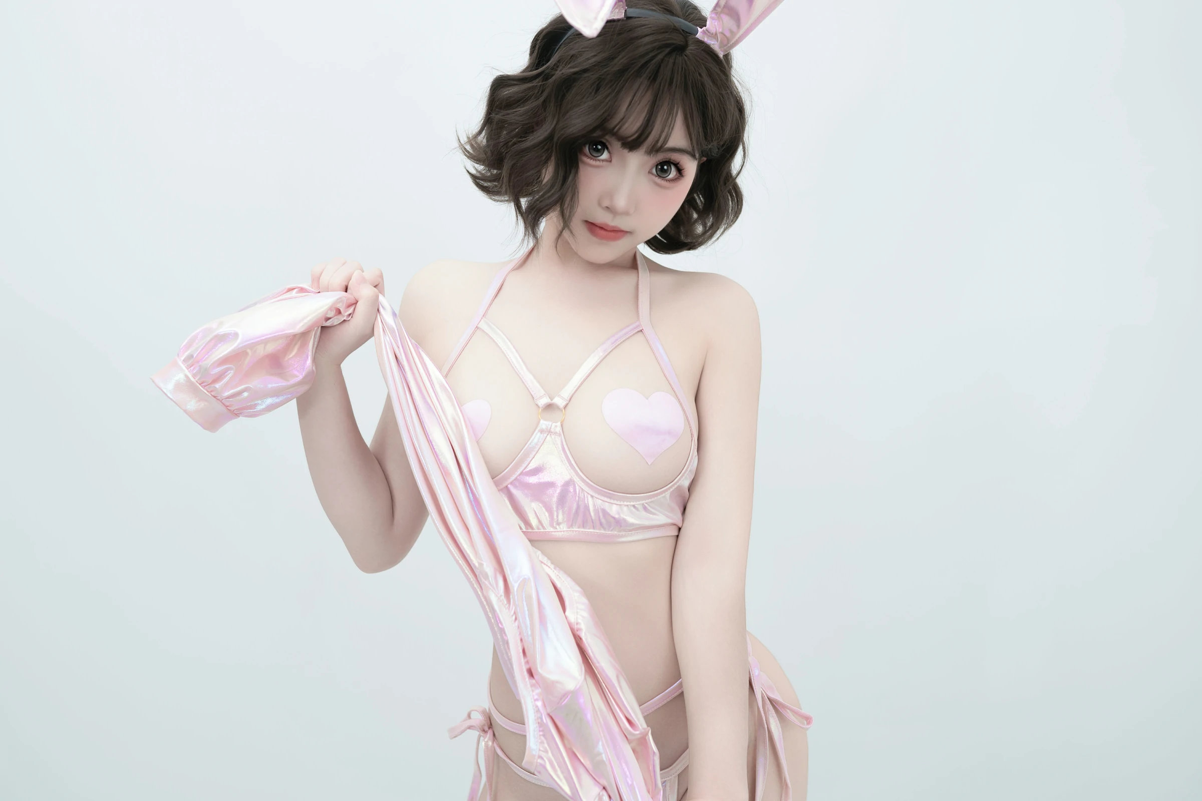 Bangni邦尼 - 粉色兔兔 [102P] - 妍画集-妍画集