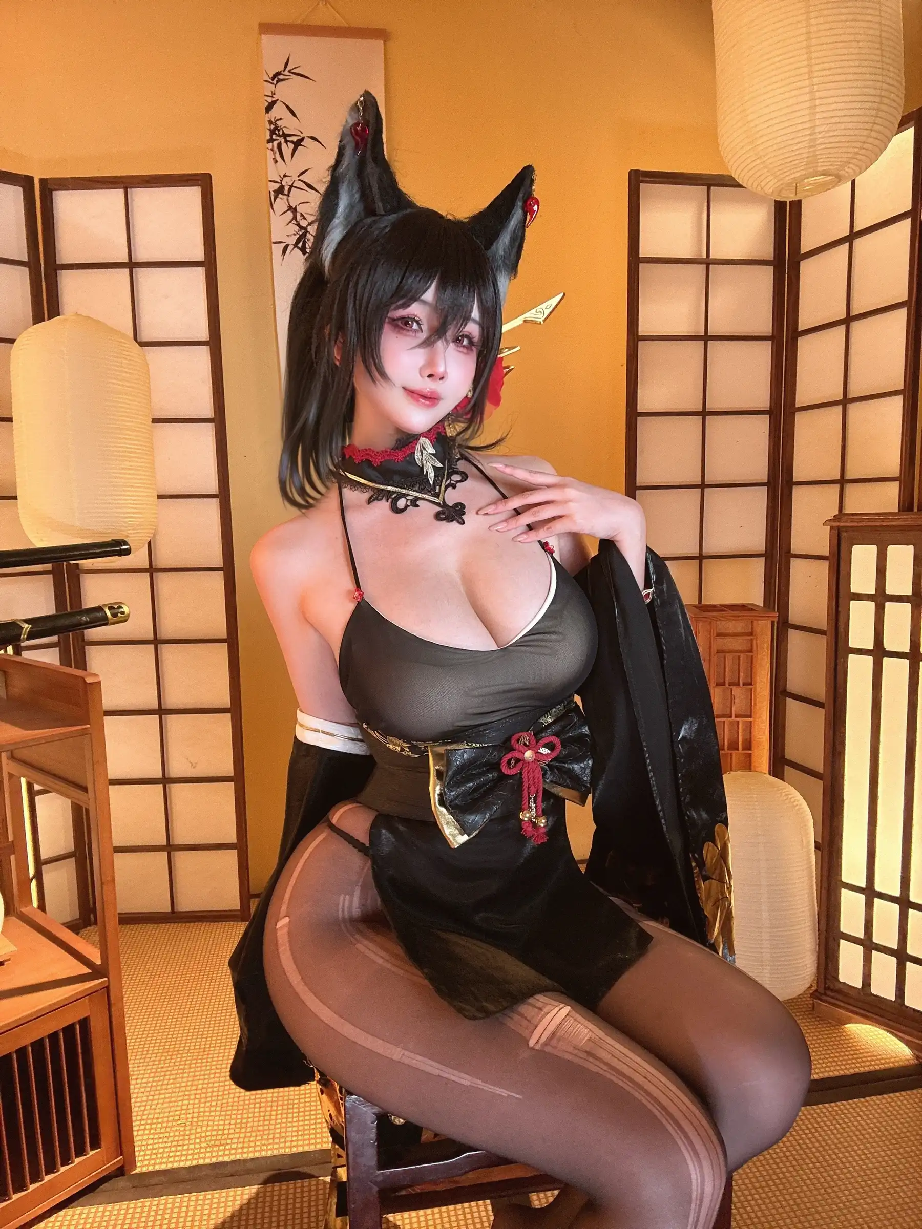 rioko凉凉子 – 碧蓝航线 近江+浅间[60P] 插图5