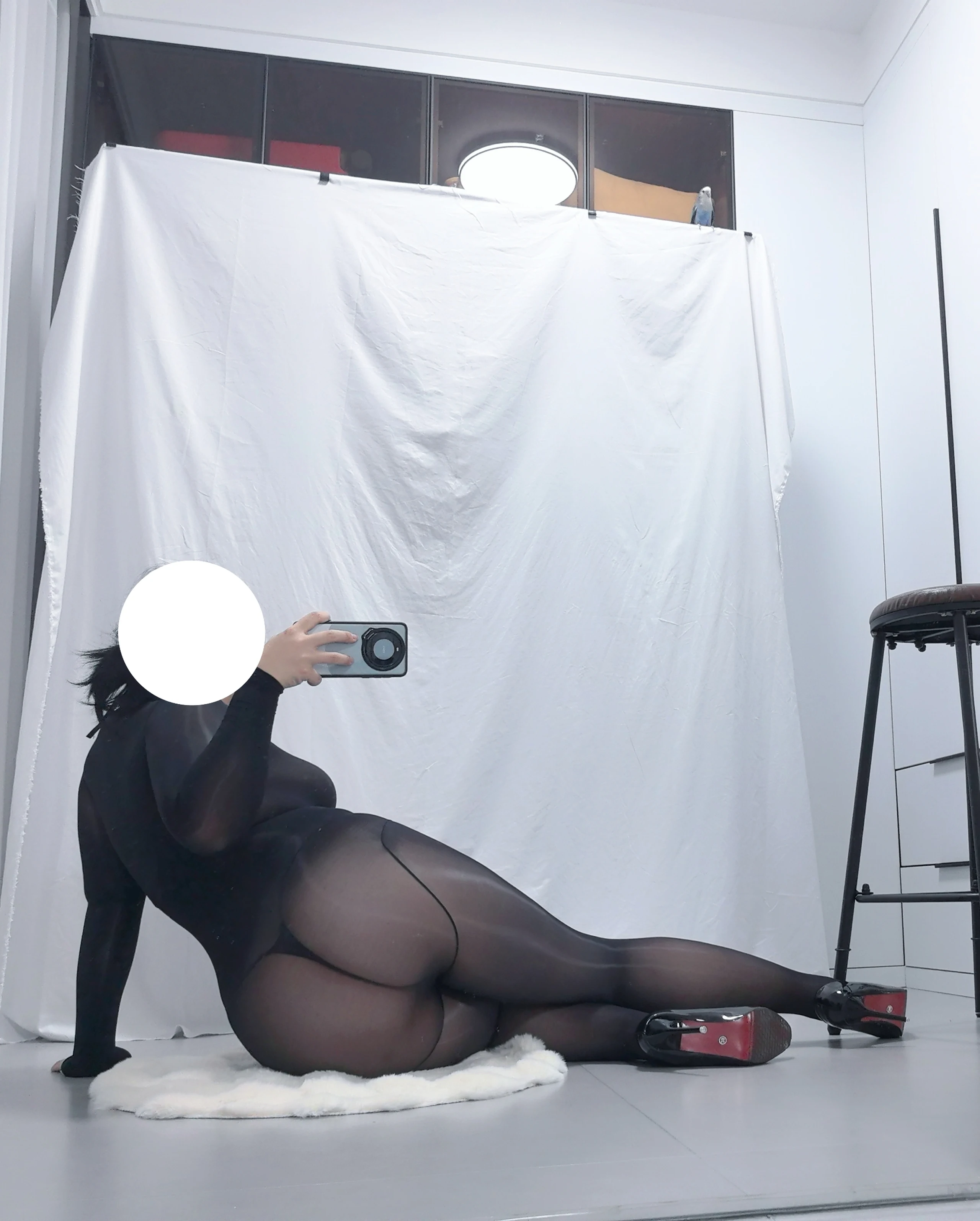 葛生w-连体黑丝 [46P] 插图2