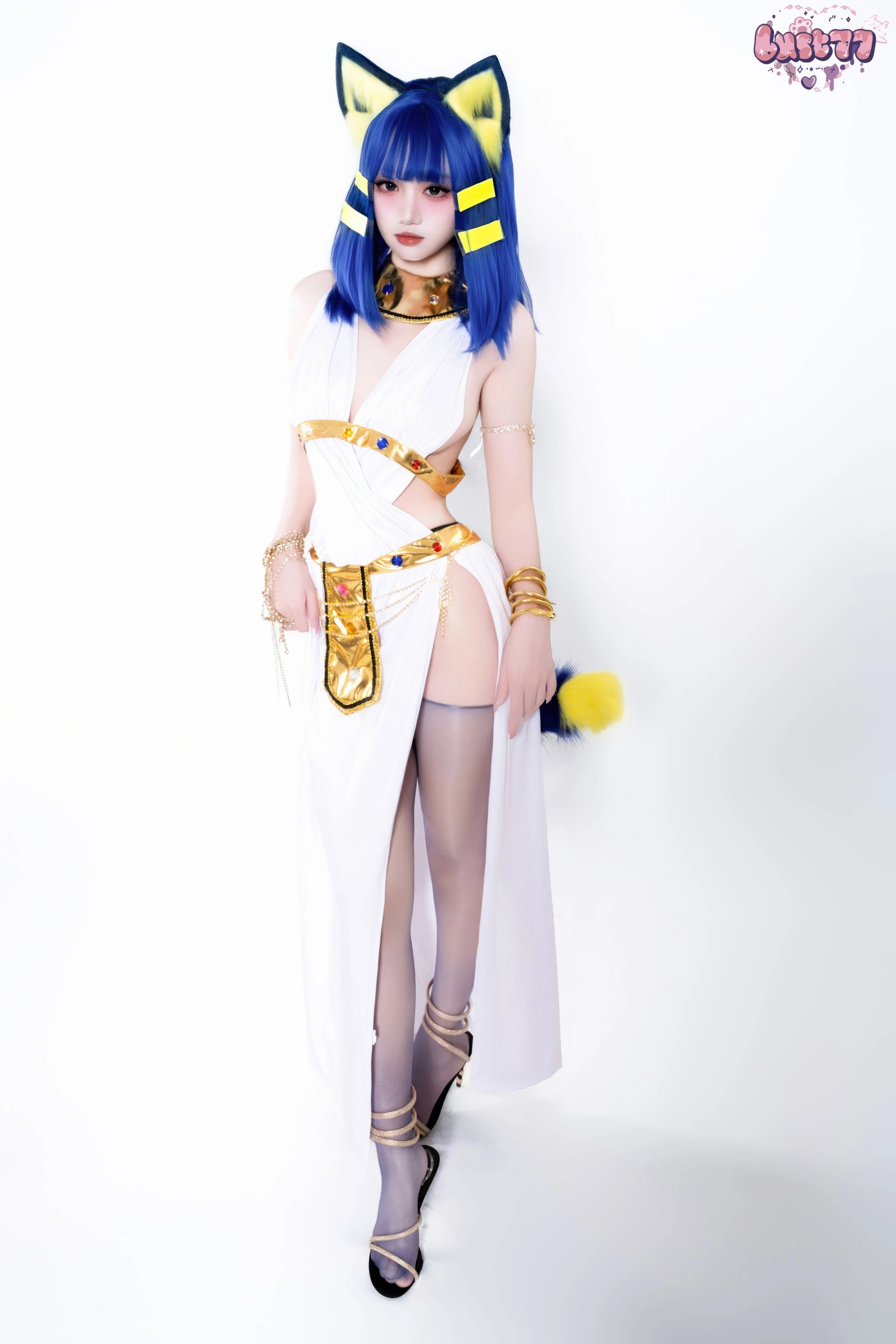 柒柒要乖哦 – 白·埃及猫 [65P] 插图5