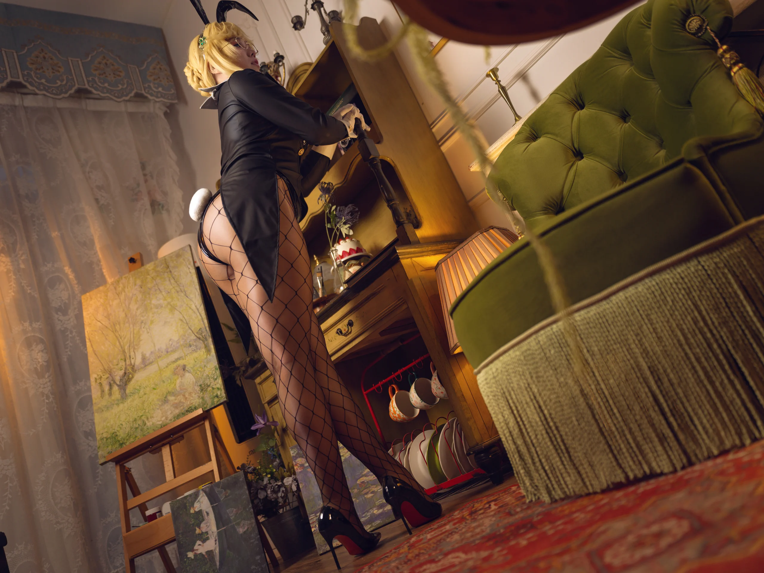 麻花酱 – 胜利女神 妮姬 爱德 兔女郎 [33P] 插图6