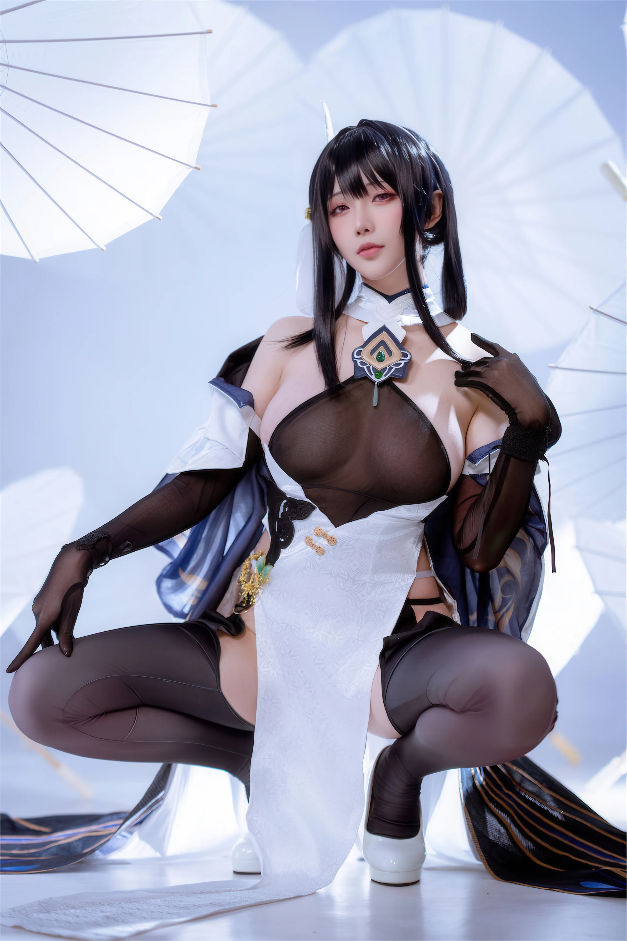 星之迟迟 – 镇海改（Azur Lane – chen hai）[44P]-妍画集