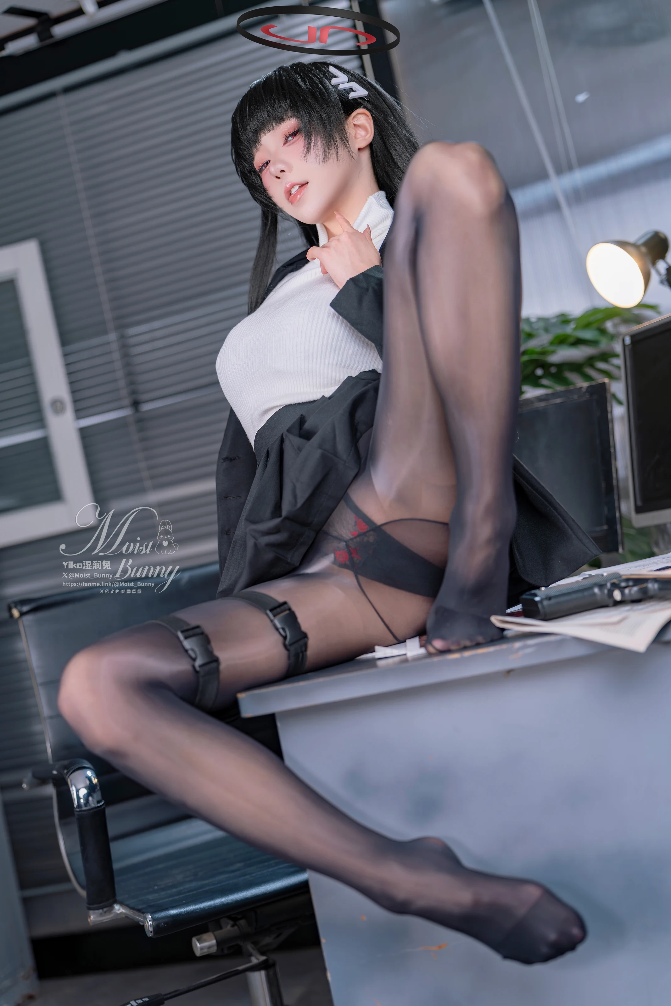 咬一口兔娘(黏黏团子兔) – 碧蓝档案 调月莉音 [91P]-妍画集