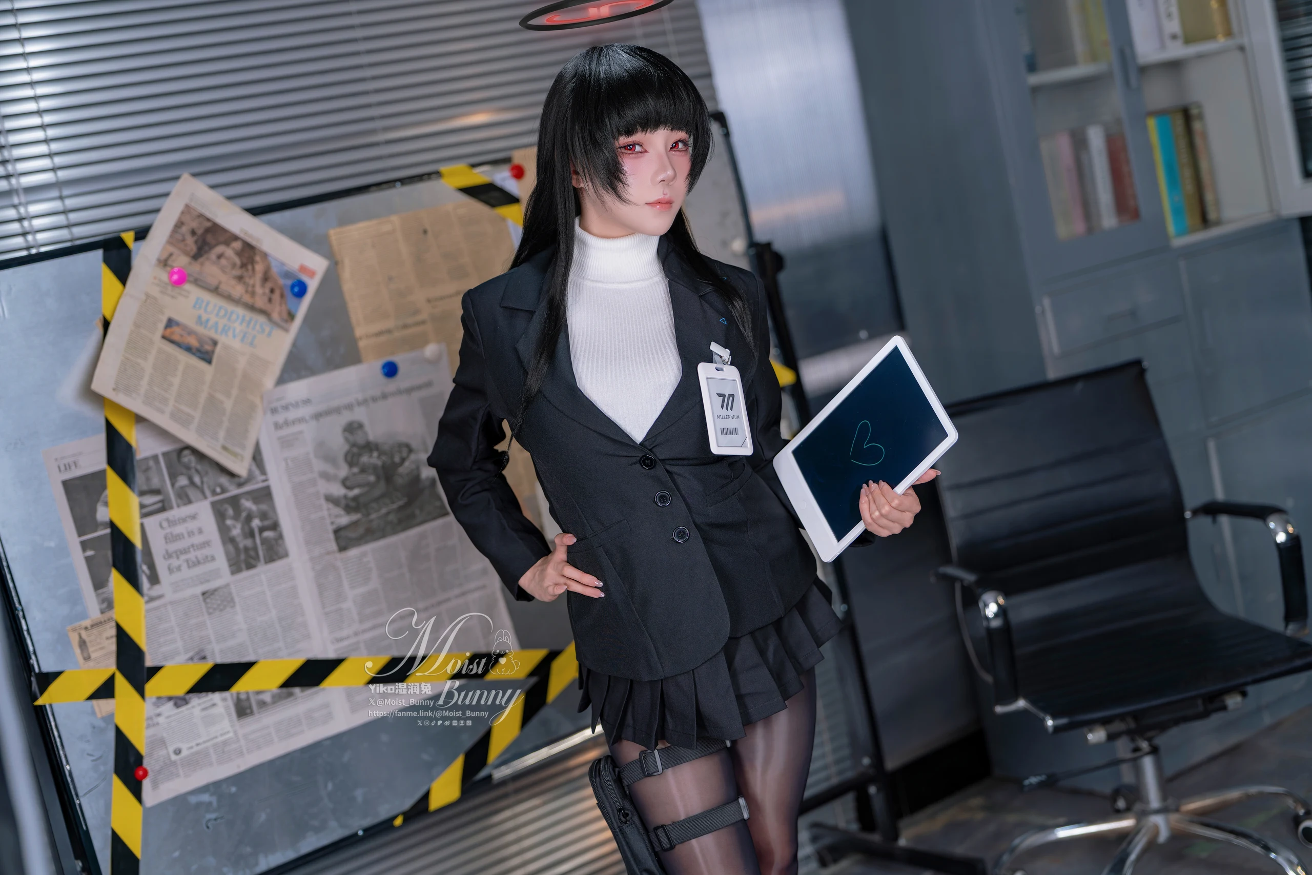 咬一口兔娘(黏黏团子兔) – 碧蓝档案 调月莉音 [91P] 插图4