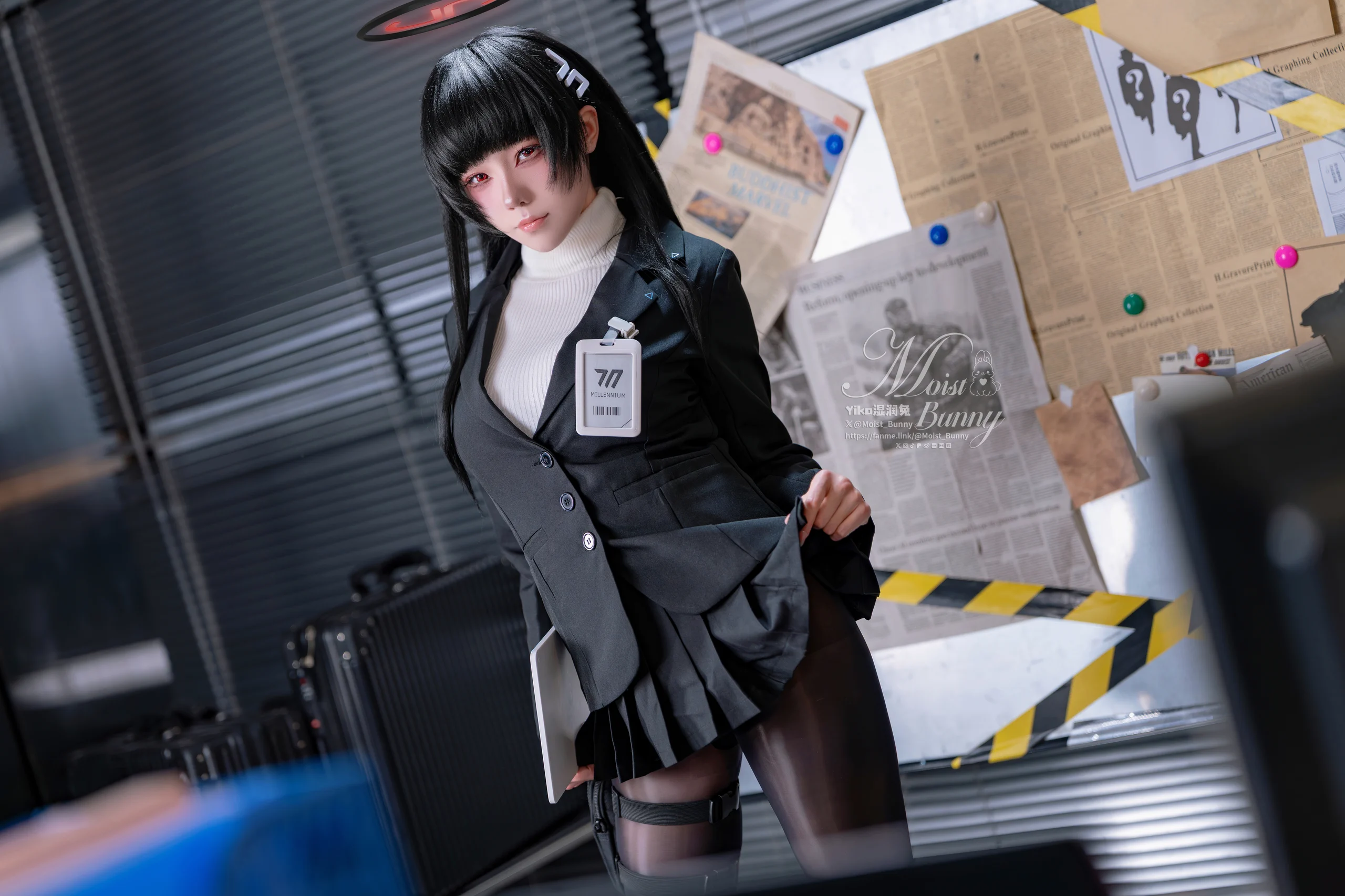 咬一口兔娘(黏黏团子兔) – 碧蓝档案 调月莉音 [91P] 插图5