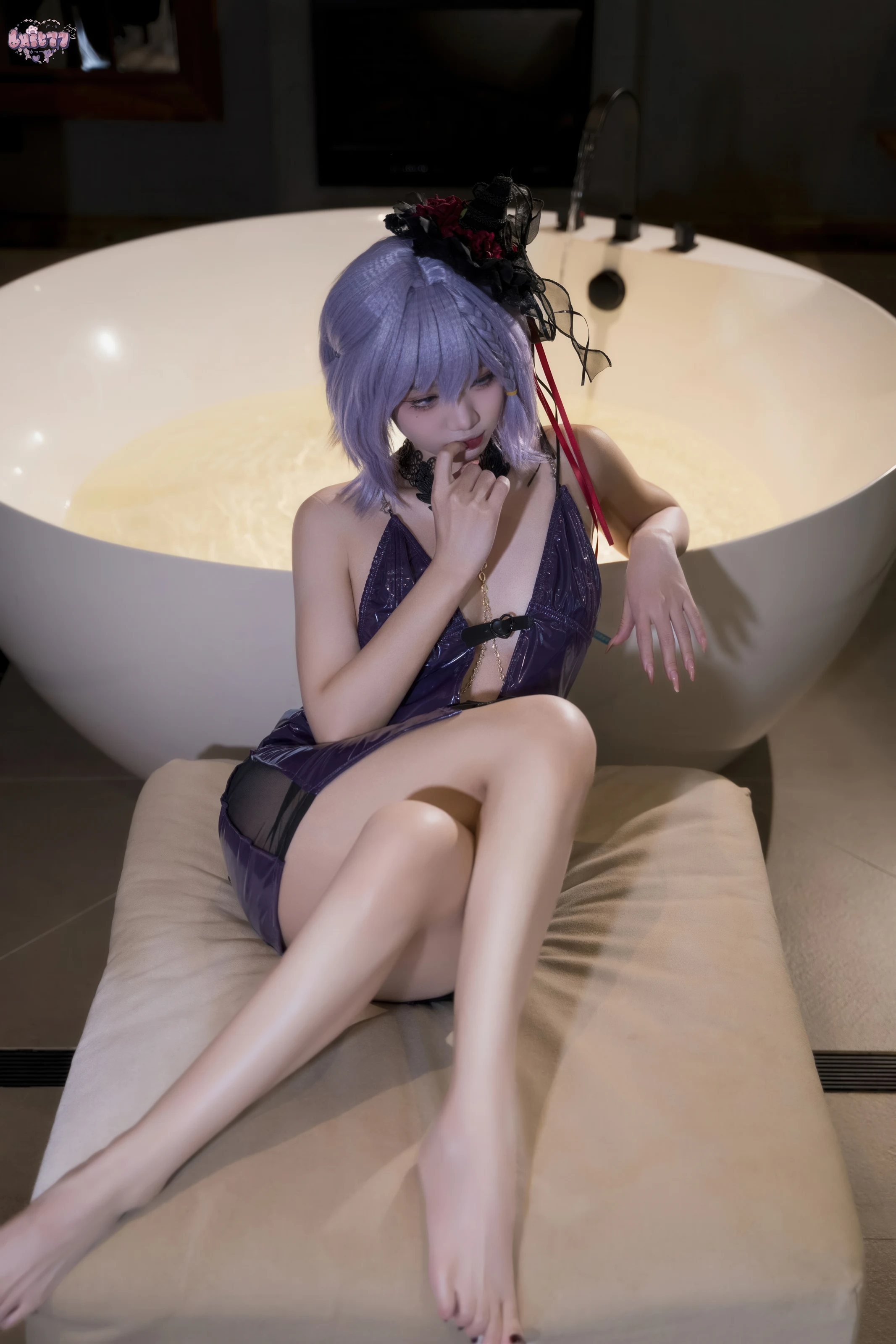 柒柒要乖哦 – 魔女契约 [109P]-妍画集