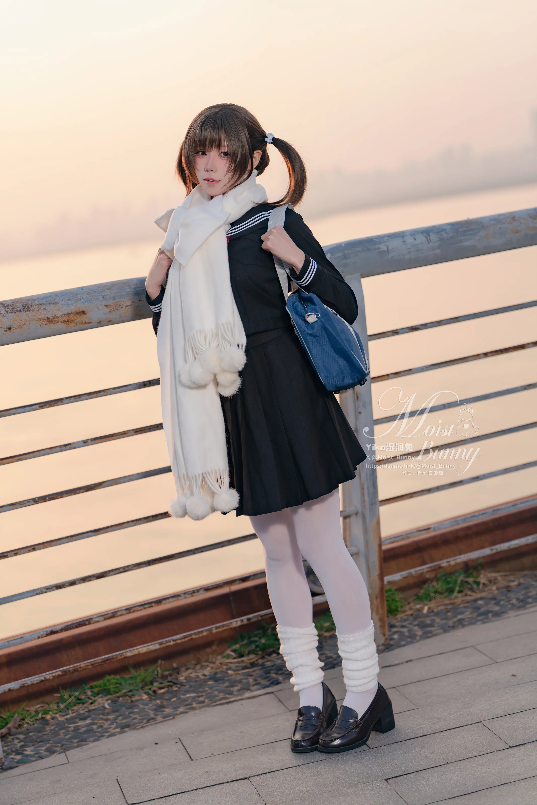 咬一口兔娘(黏黏团子兔) – 放课后の归路 [121P] 插图3