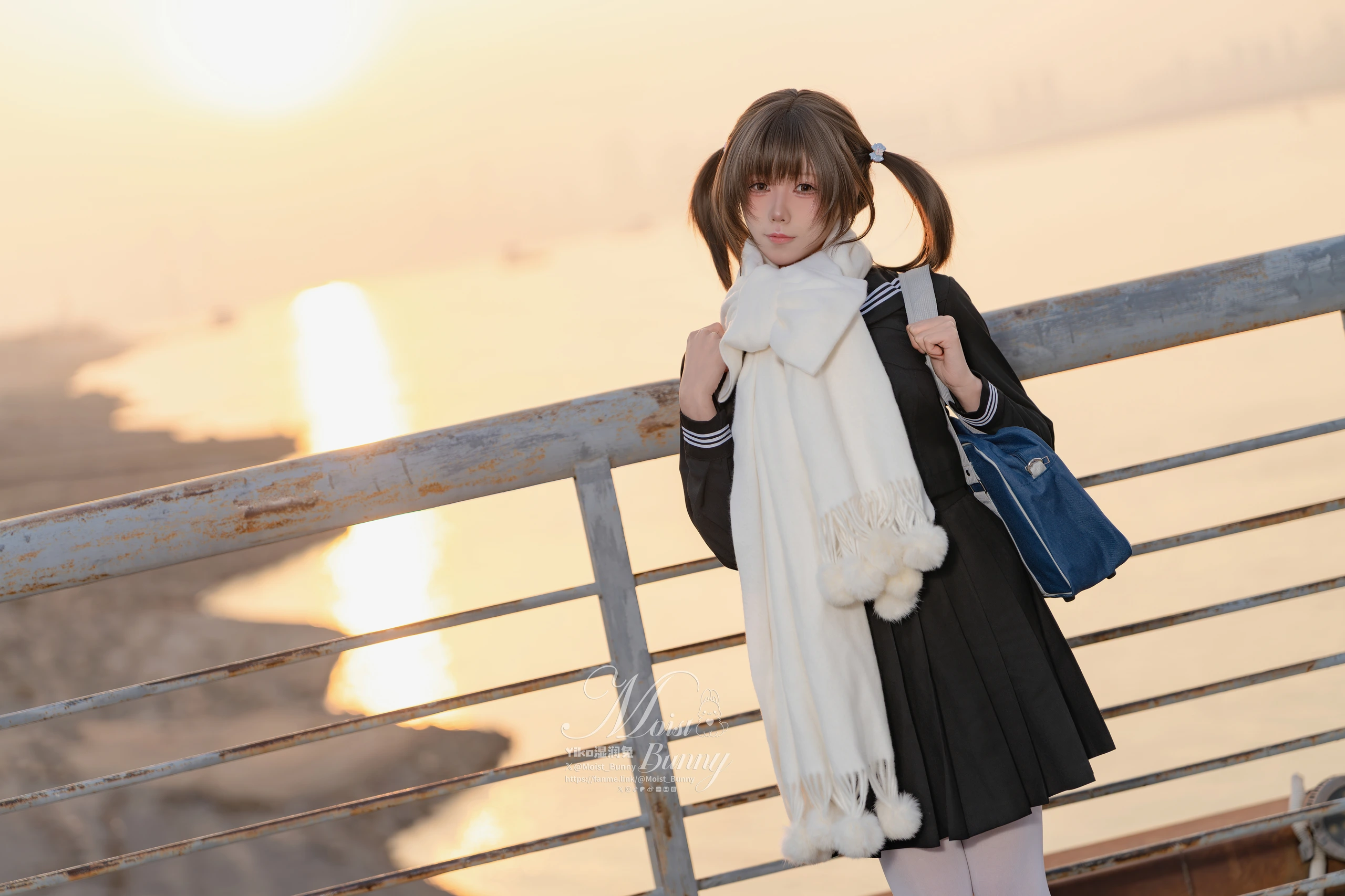 咬一口兔娘(黏黏团子兔) – 放课后の归路 [121P] 插图2