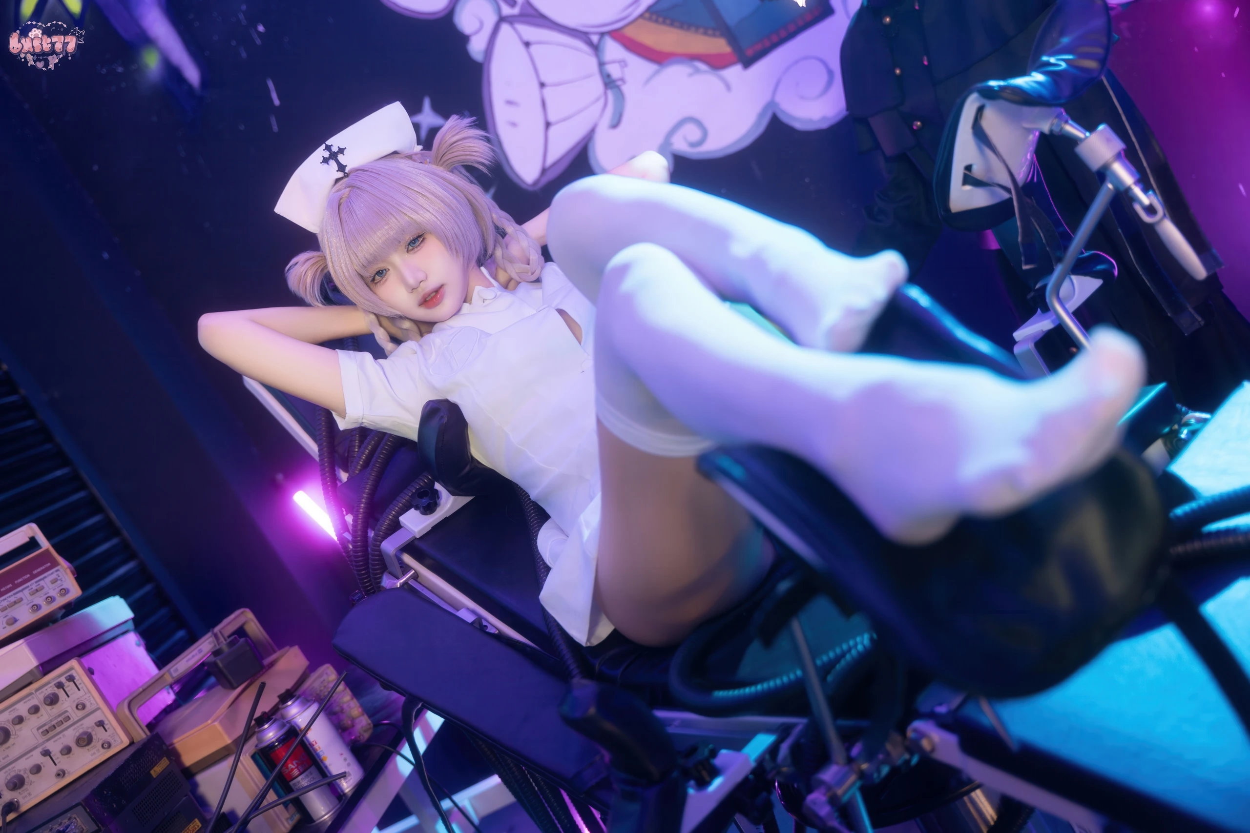 柒柒要乖哦 – 彻夜之歌 护士服小荠 [100P] 插图4