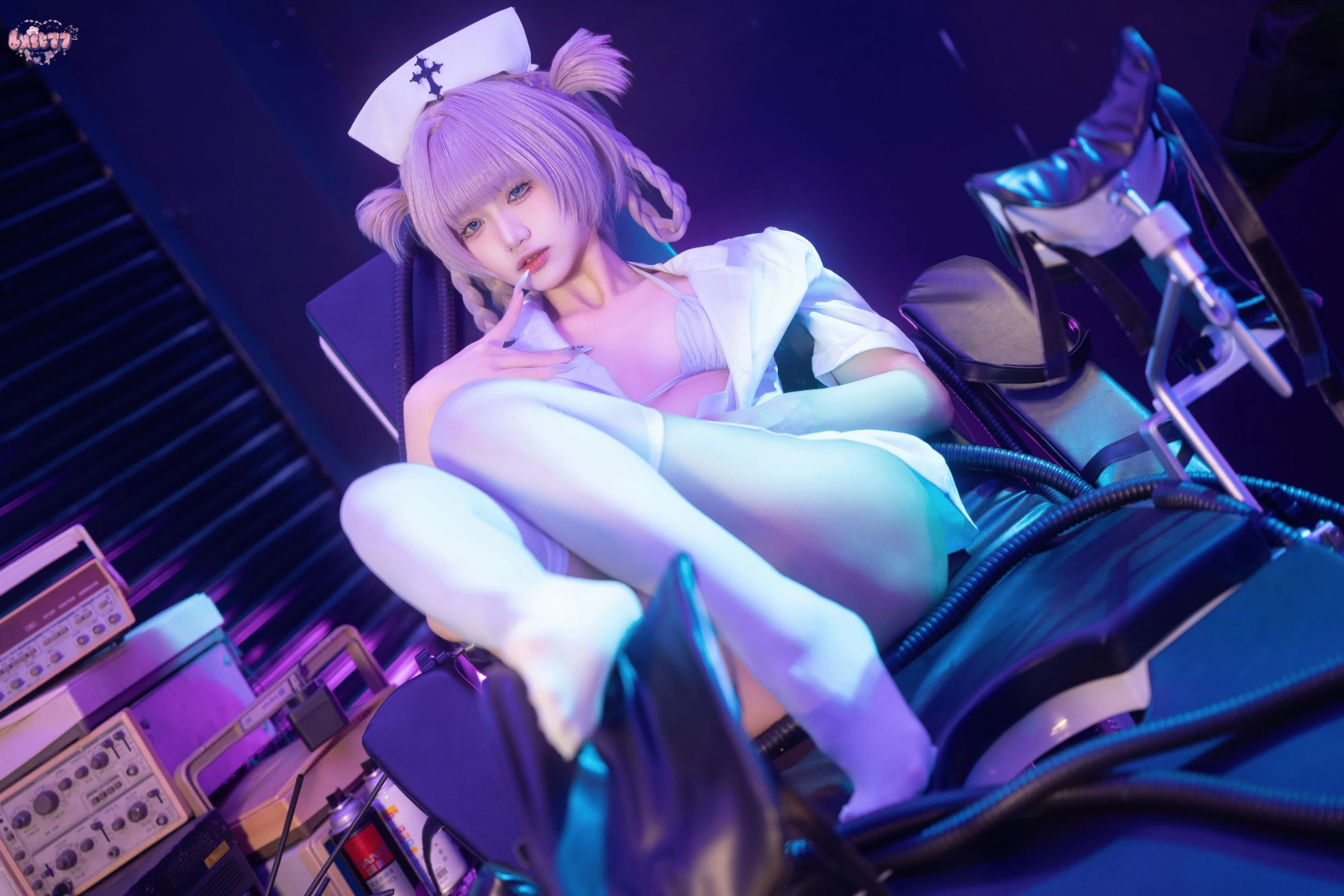 柒柒要乖哦 – 彻夜之歌 护士服小荠 [100P] 插图6