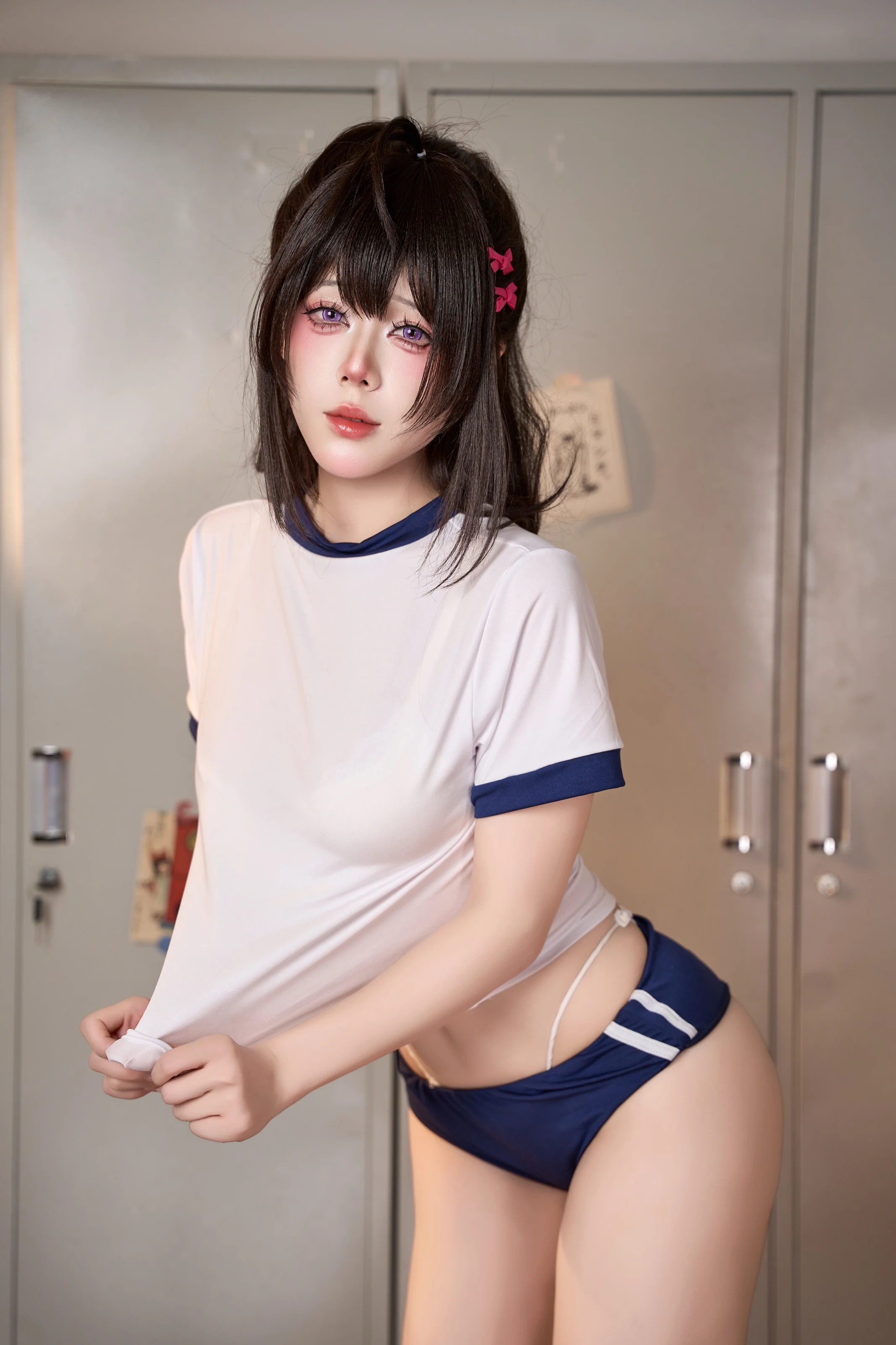 九言 – 棕色尘埃2 罗安体操服 [75P] 插图2