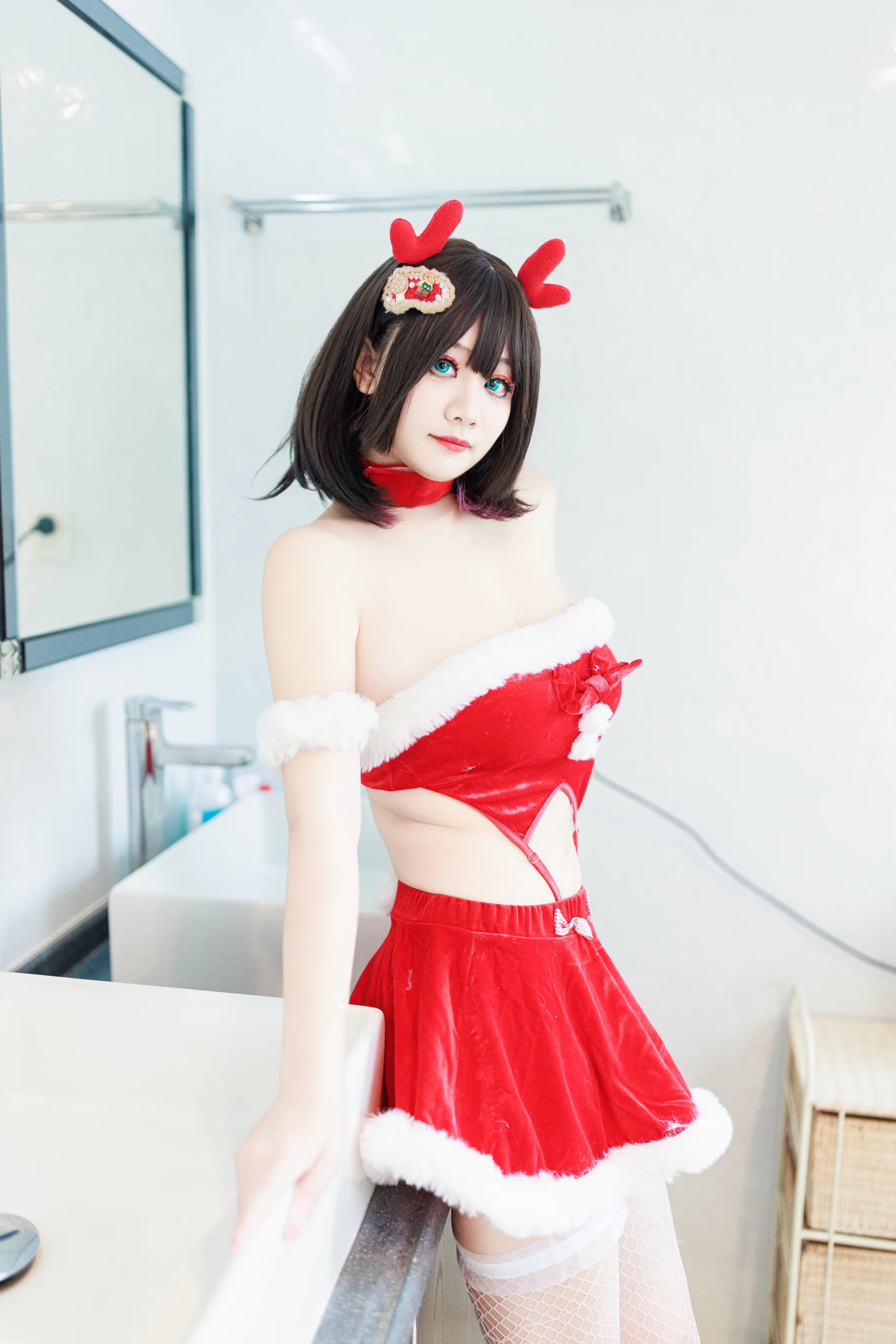 阿雪雪 – 圣诞居家 [83P] 插图6