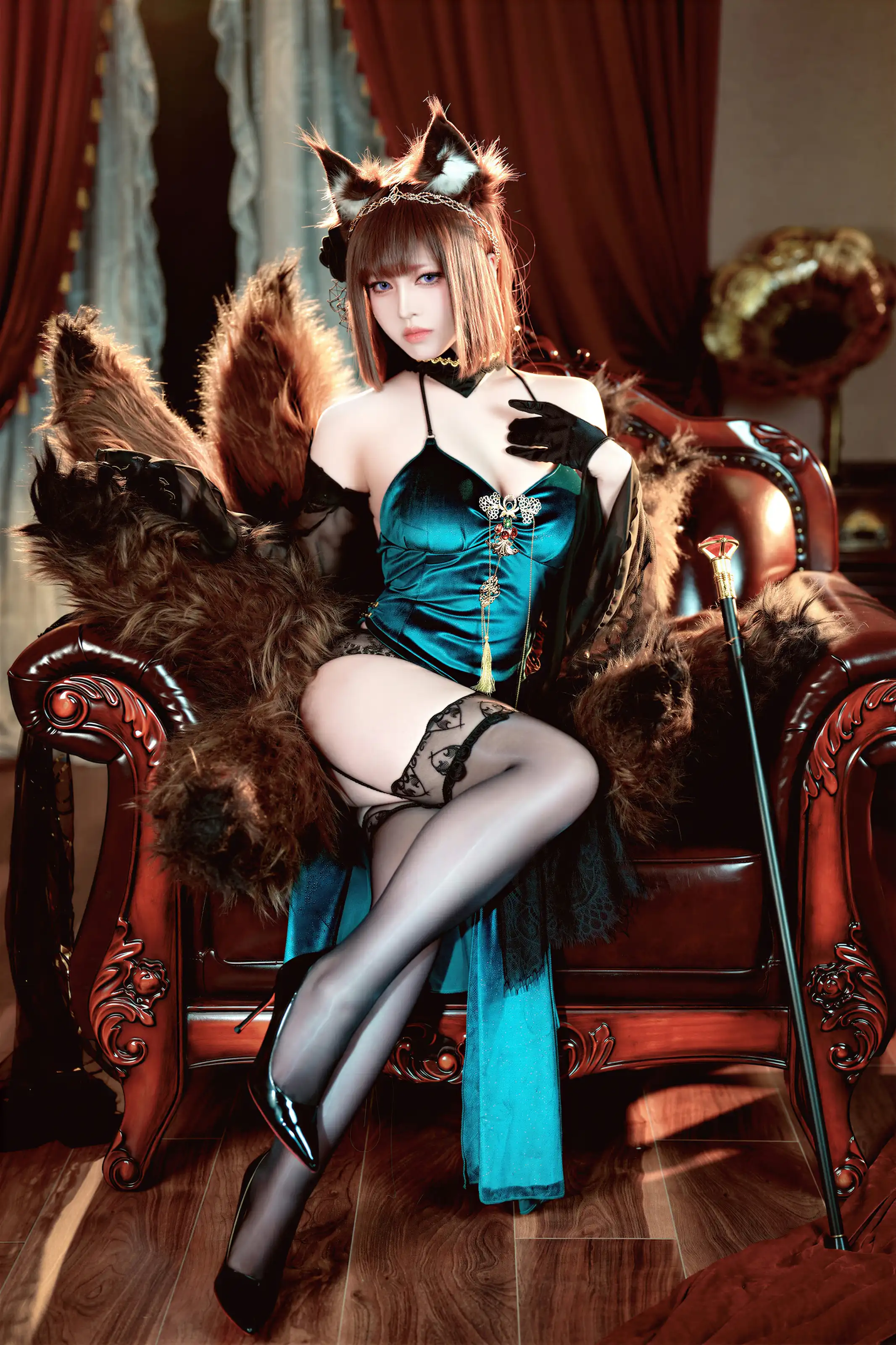 半半子 – 碧蓝航线 天城 玉座落鸾 [62P] 插图3