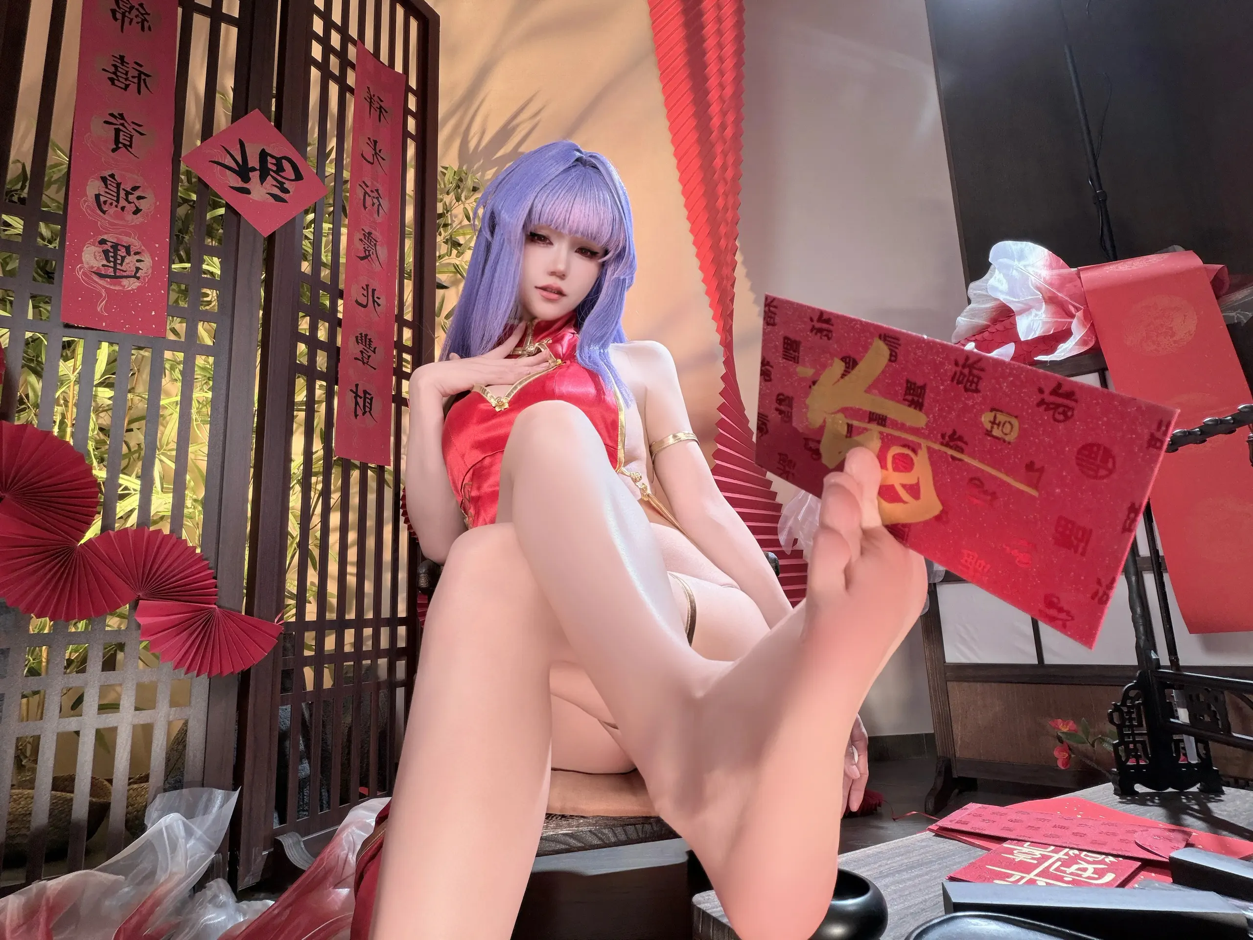 小仓千代w – Patreon订阅 萌姬联合旗袍[29P] 插图6