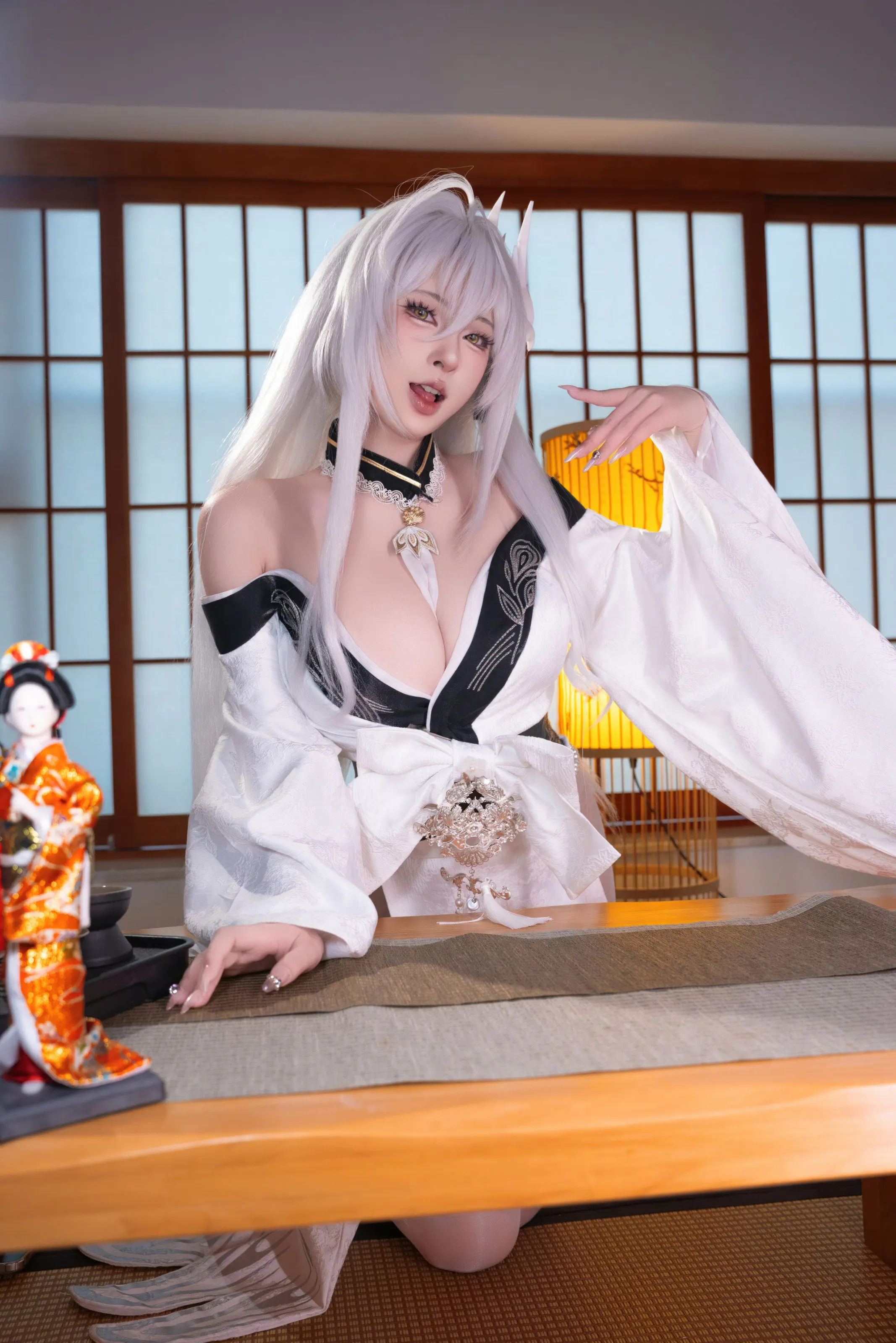 清水由乃 – 碧蓝航线 白凤和服 [76P] 插图5