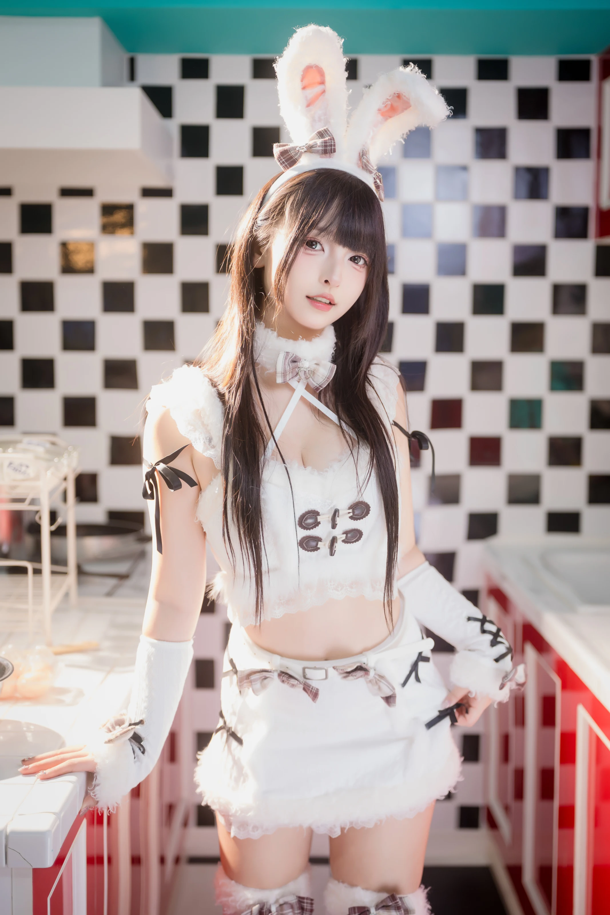 神楽坂真冬 – 毛绒白兔 [75P] 插图2