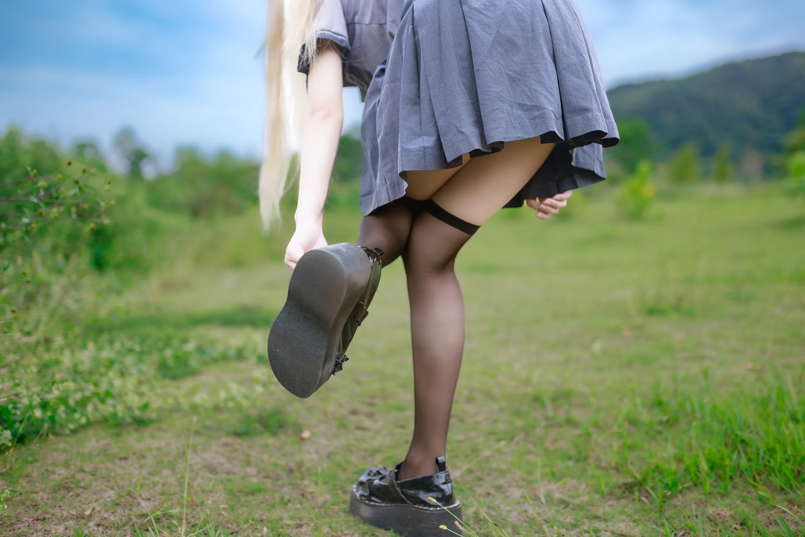 阿雪雪 – 湿地JK [78P] 插图4