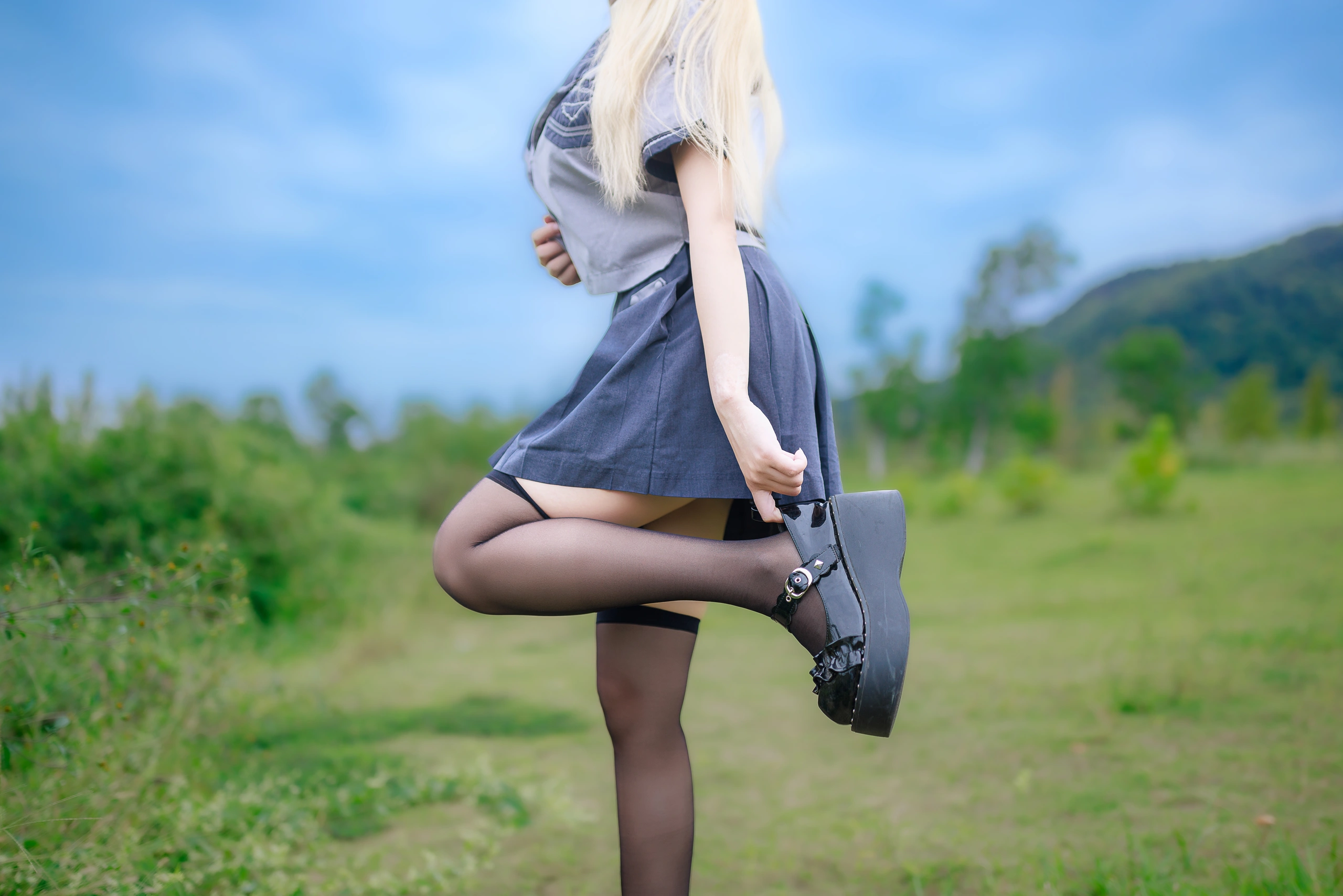 阿雪雪 – 湿地JK [78P] 插图5