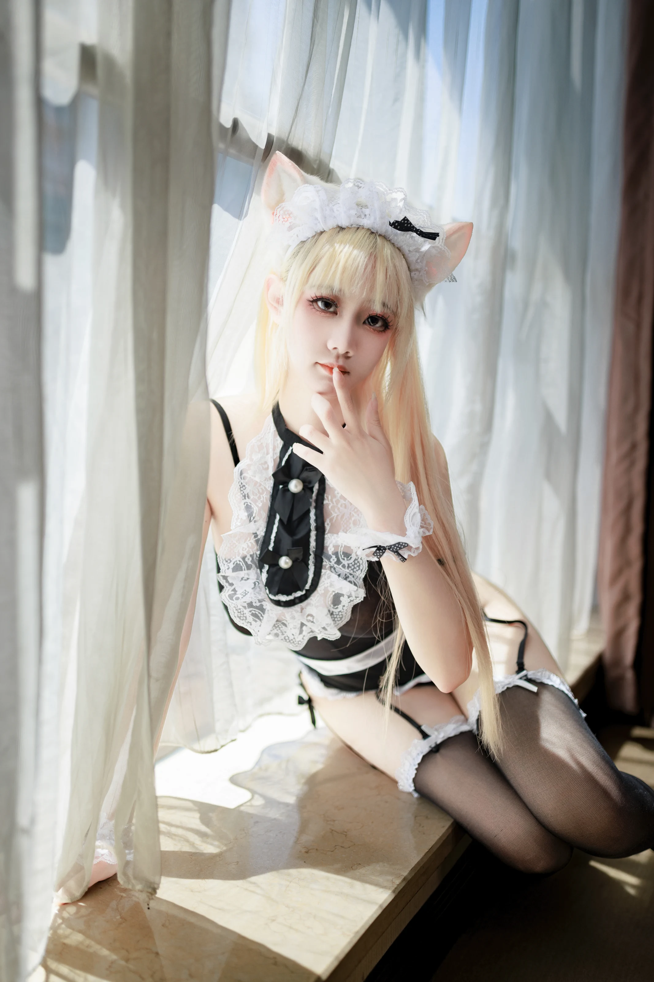 阿雪雪 – 薄纱女仆 [65P] 插图6