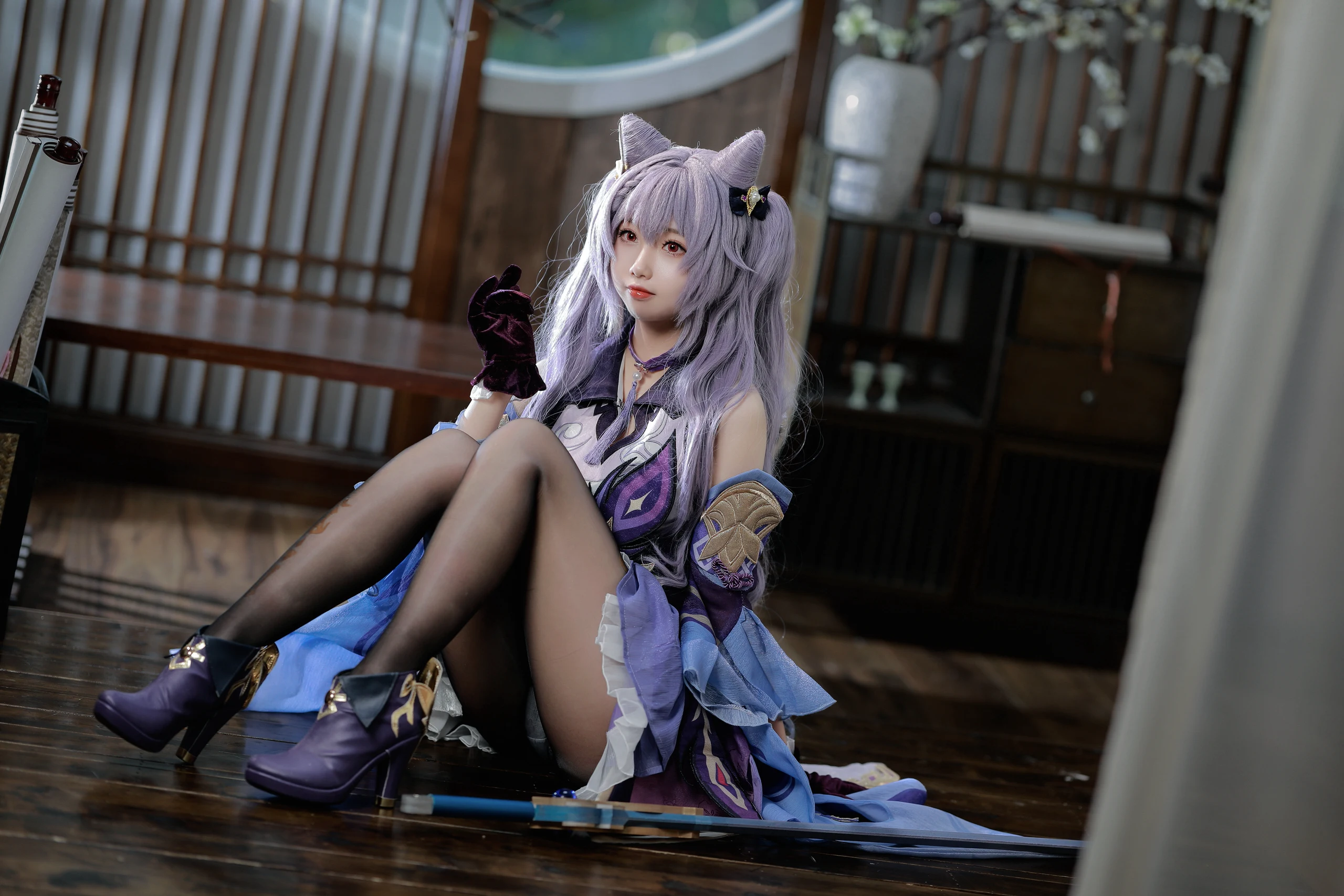 雪琪SAMA – 原神 刻晴 [50P] 插图6