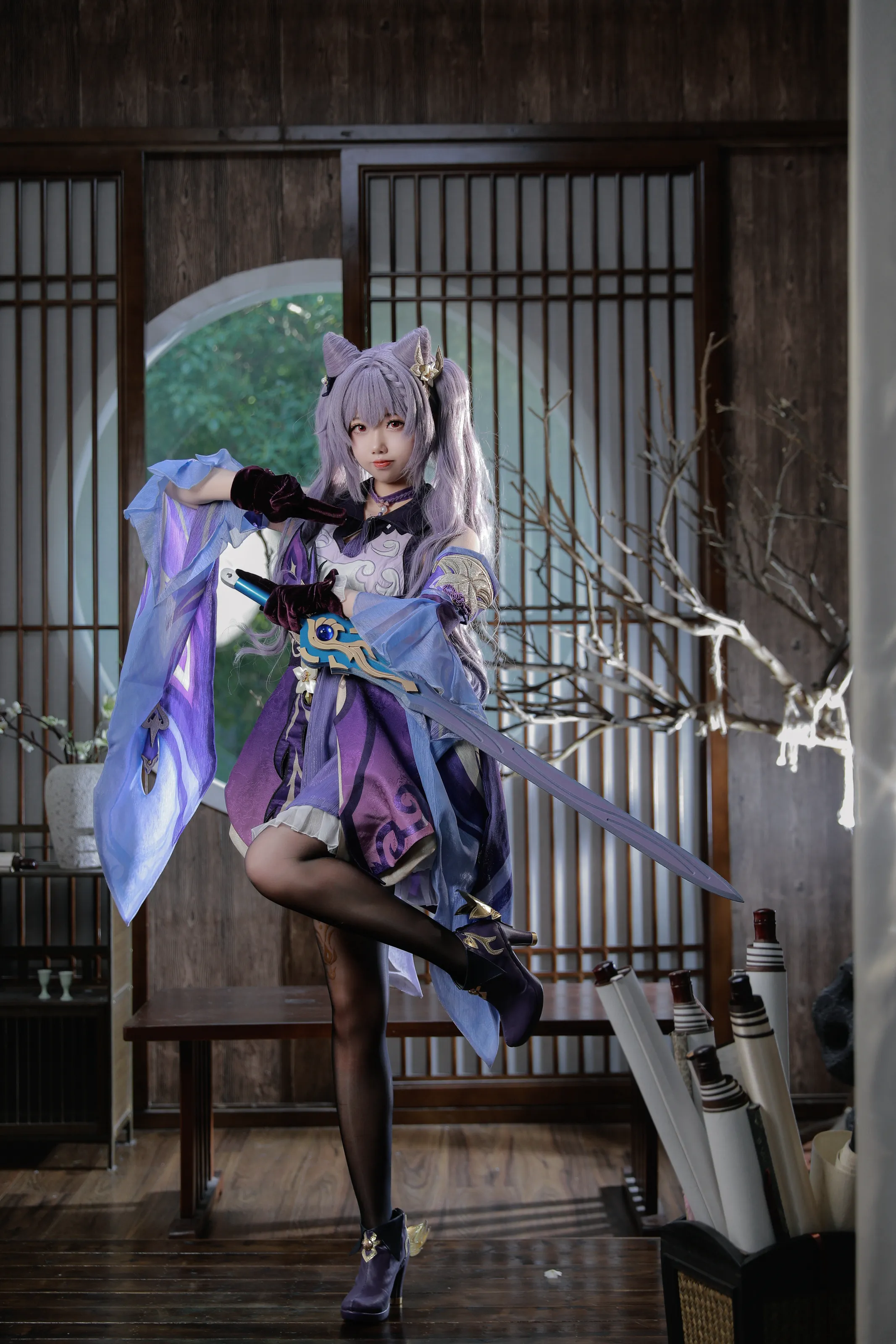 雪琪SAMA – 原神 刻晴 [50P] 插图2