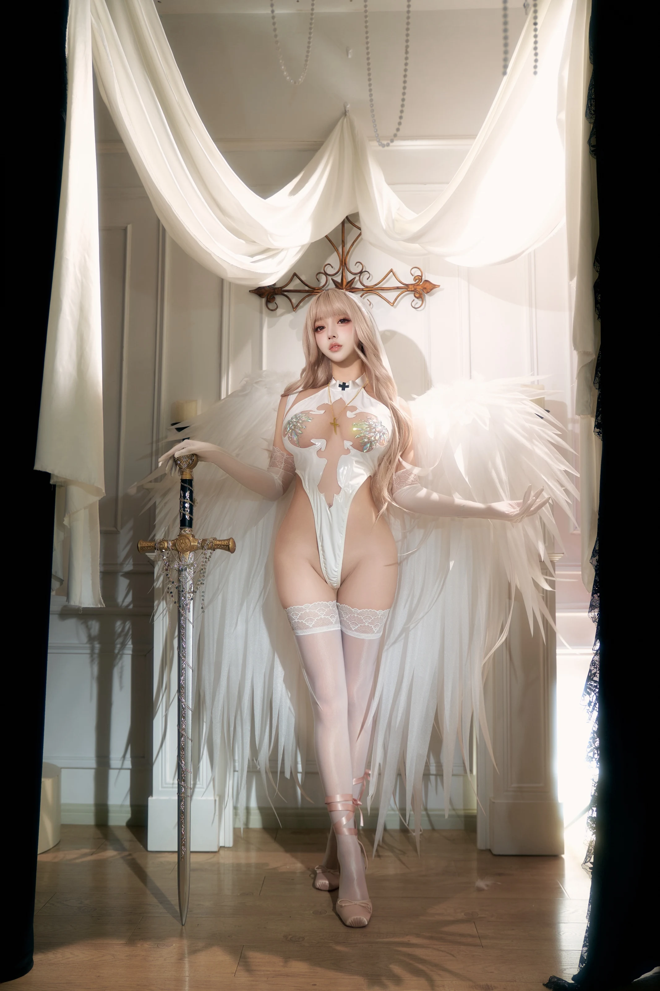 过期米线线喵 – 与神同行[53P] 插图4