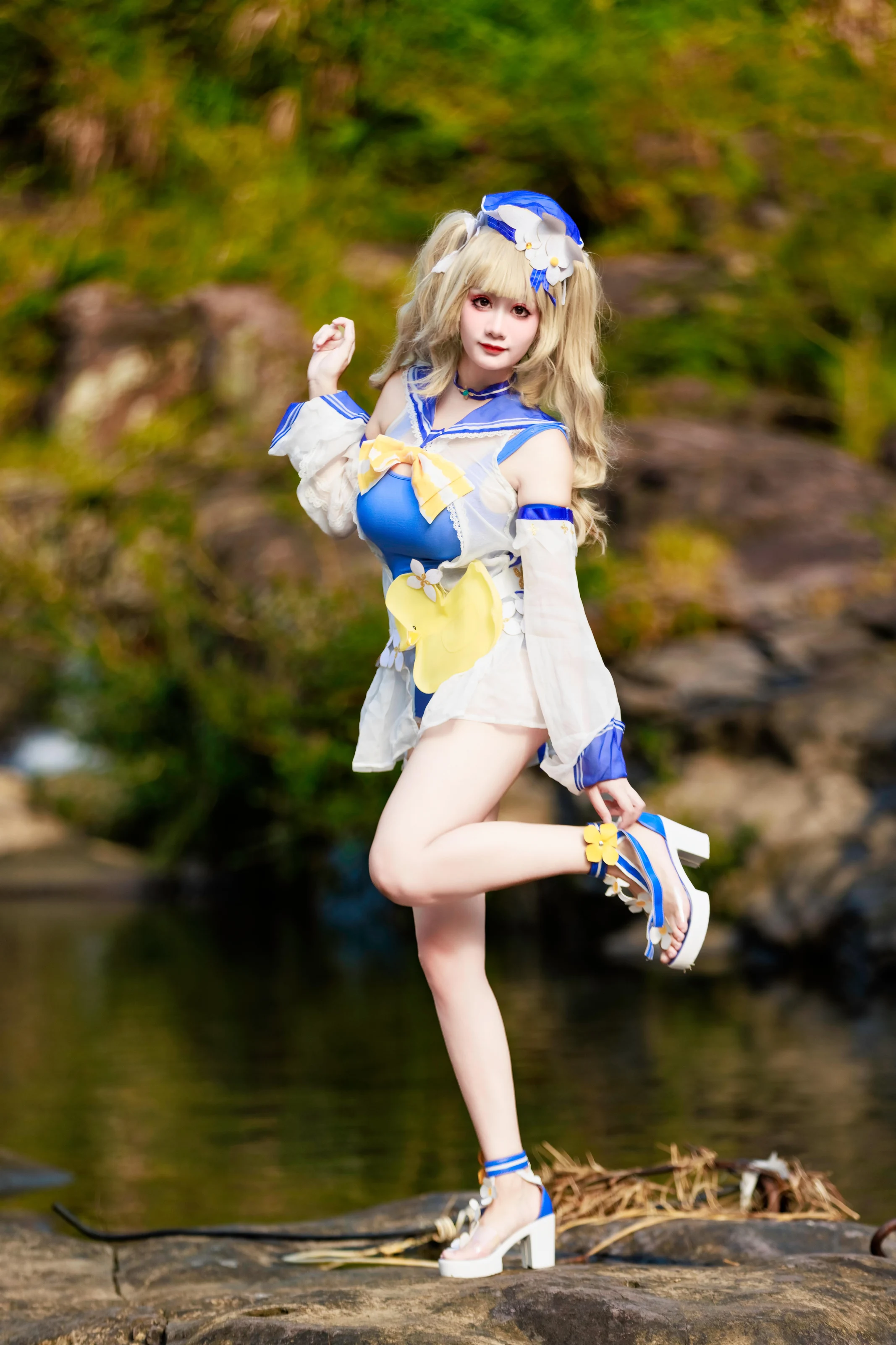 阿雪雪 – 芭芭拉泳装 [85P] 插图6