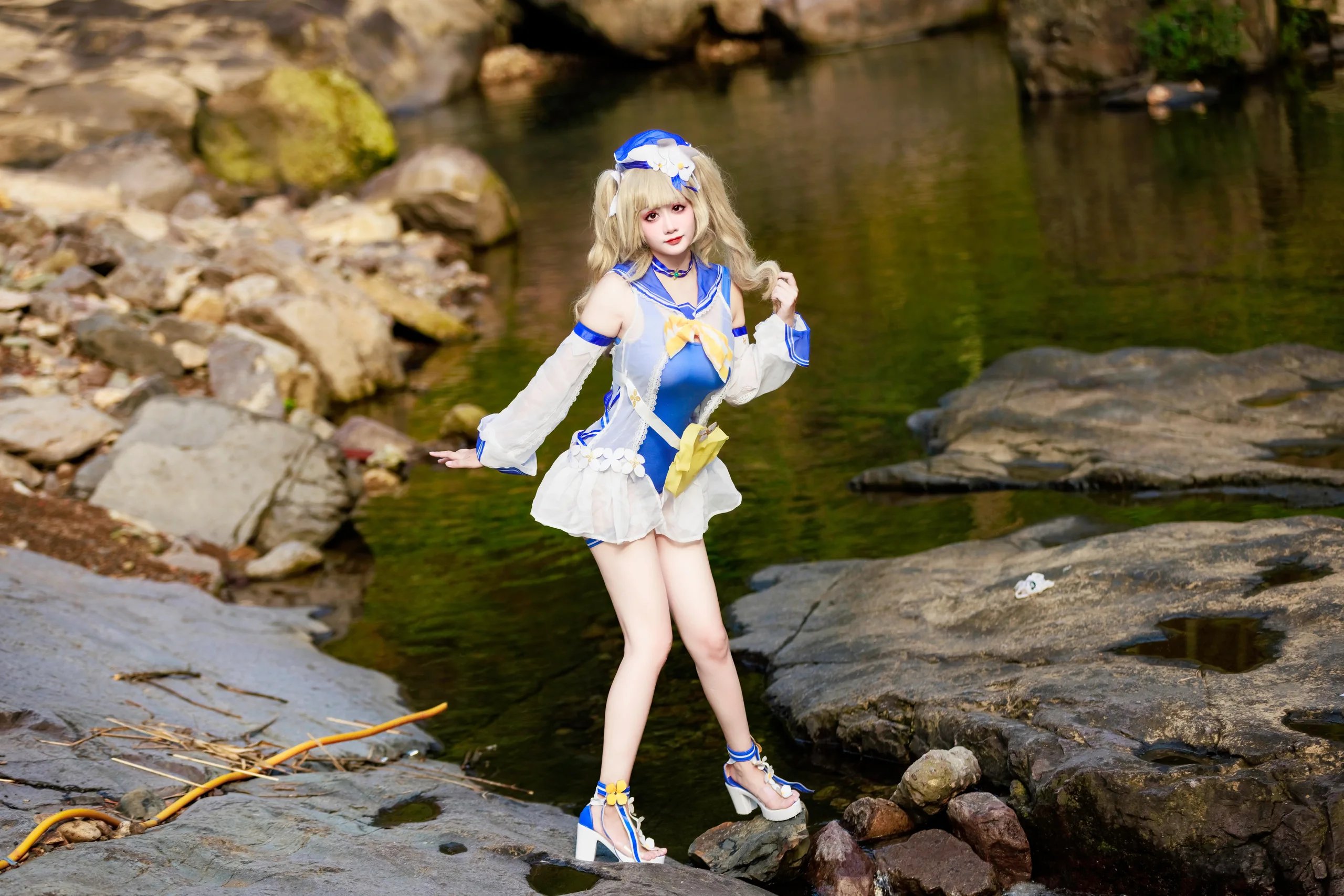 阿雪雪 – 芭芭拉泳装 [85P] 插图3