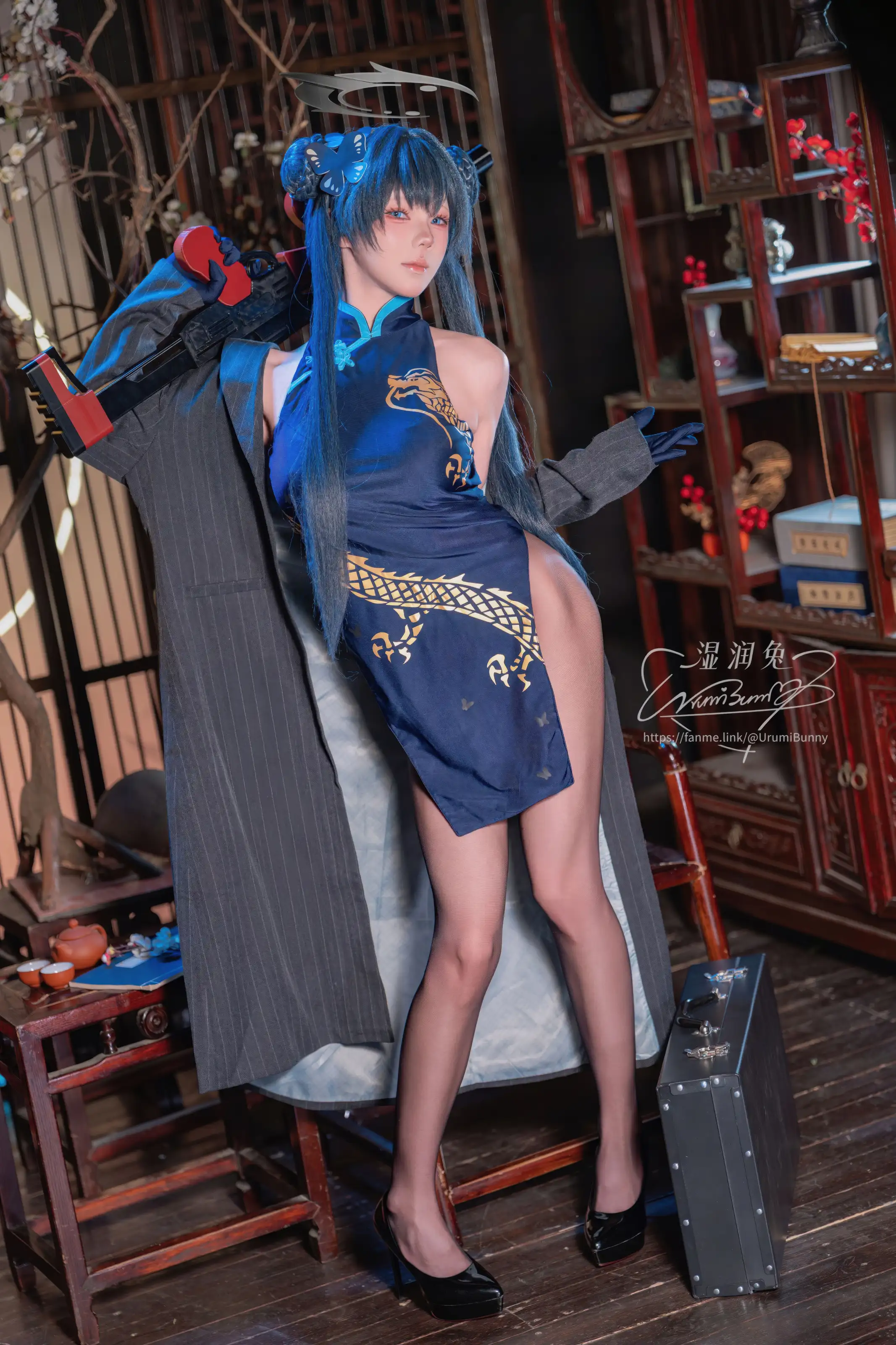 咬一口兔娘(黏黏团子兔) – 碧蓝档案 龙华妃咲 [112P] 插图4