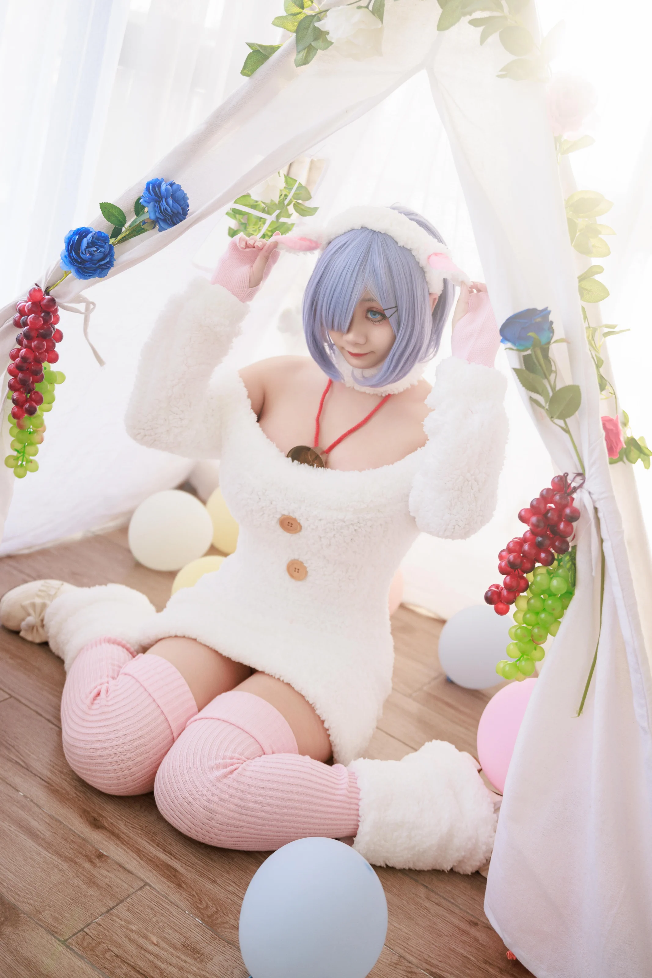 阿雪雪 – 从零开始的异世界生活 蕾姆小羊 [77P] 插图3